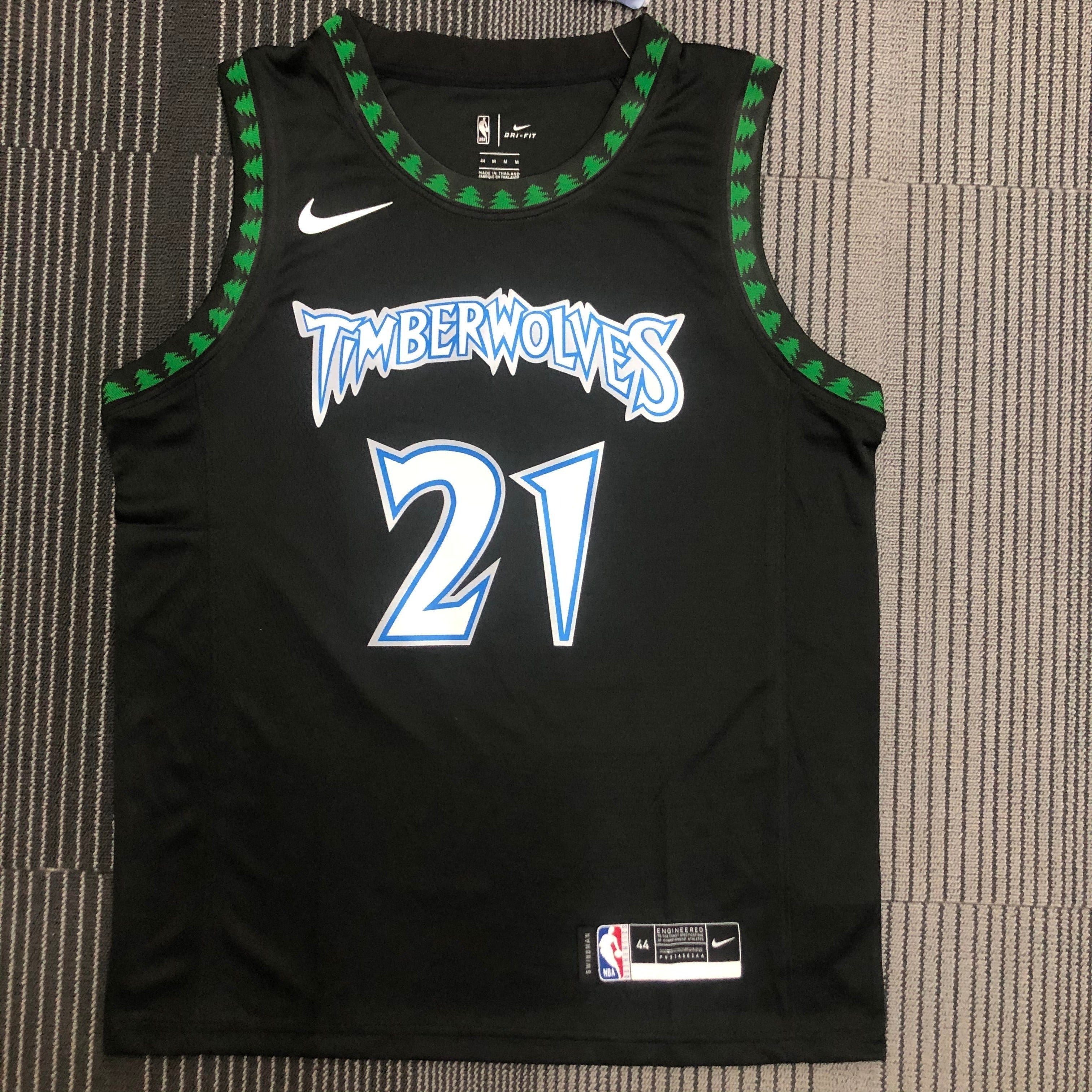 Minnesota Timberwolves Retro #21 Kevin Garnett