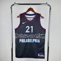 Philadelphia 76ers City Edition #21 Joel Embiid (2020-21)