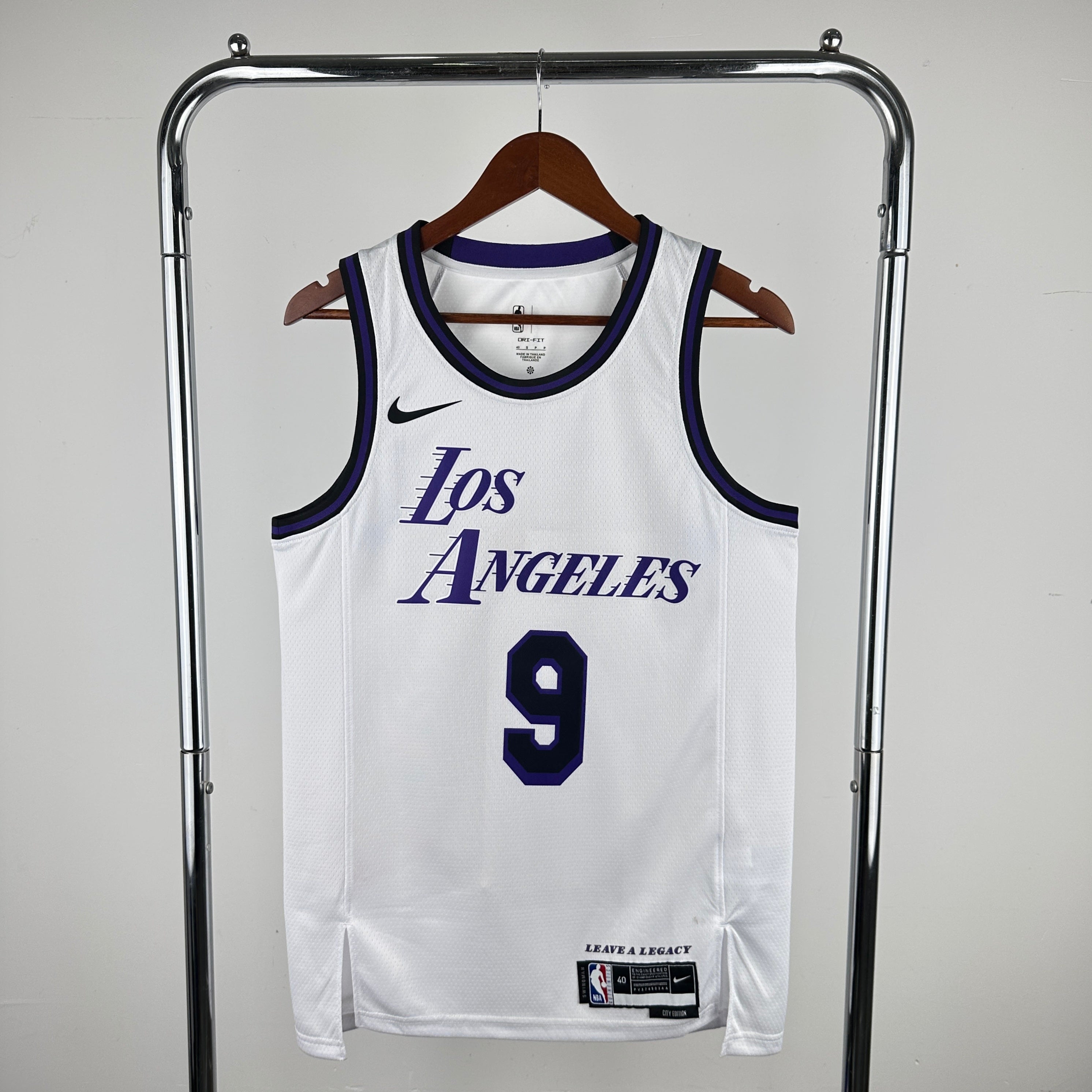 Los Angeles Lakers City Edition #9 Bronny James (2022-23)