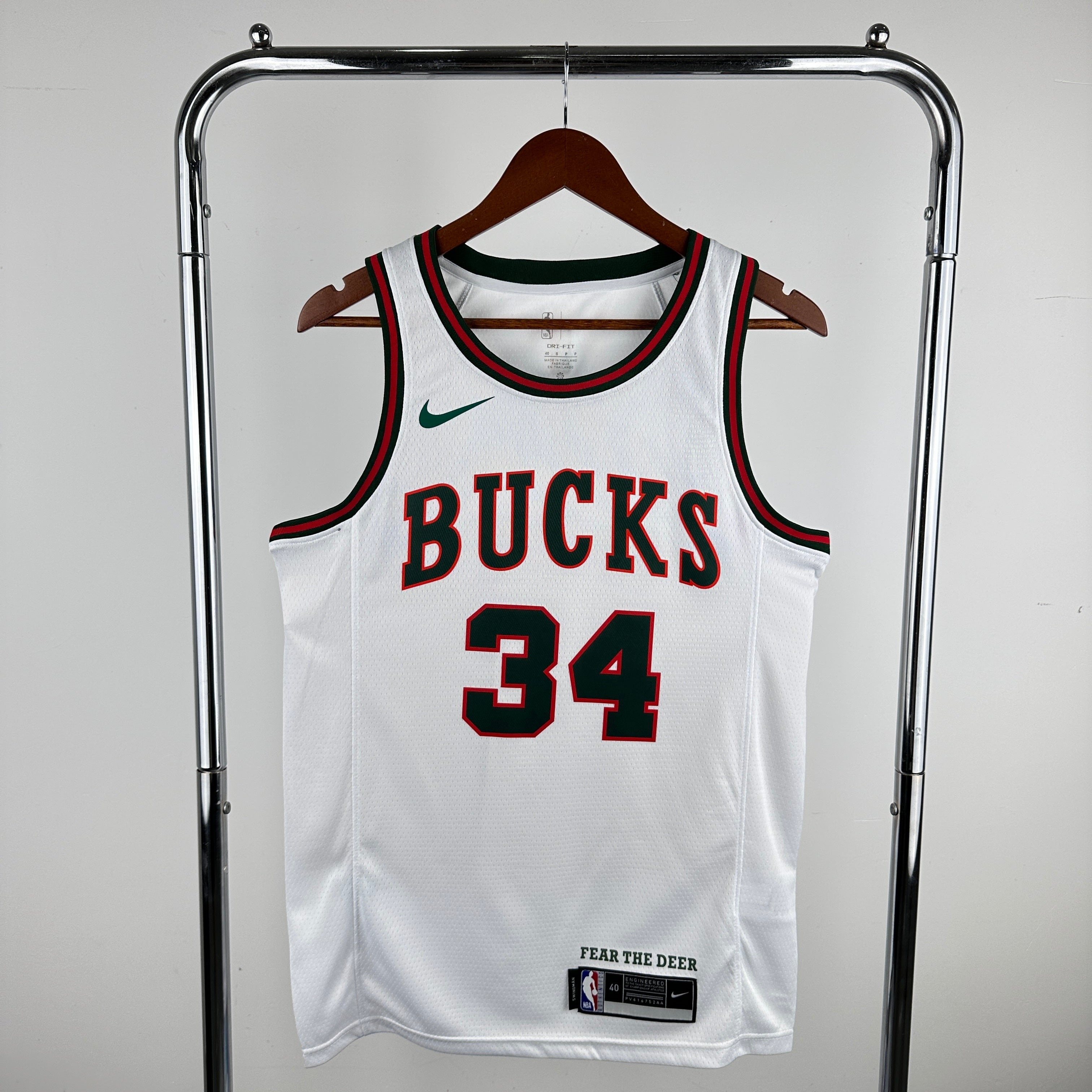 Milwaukee Bucks Retro #34 Giannis Antetokounmpo