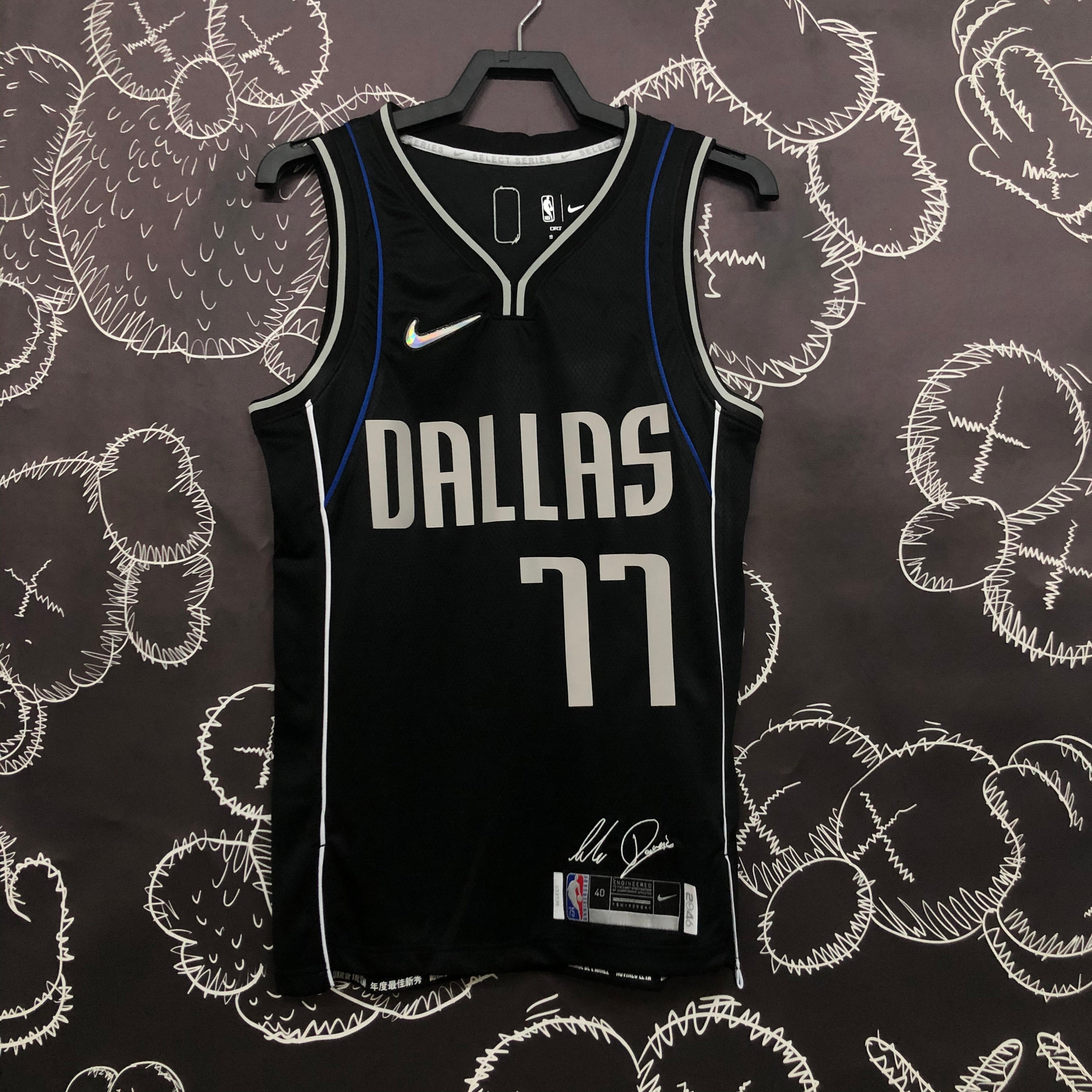 Dallas Mavericks 75th Anniversary #77 Luka Doncic