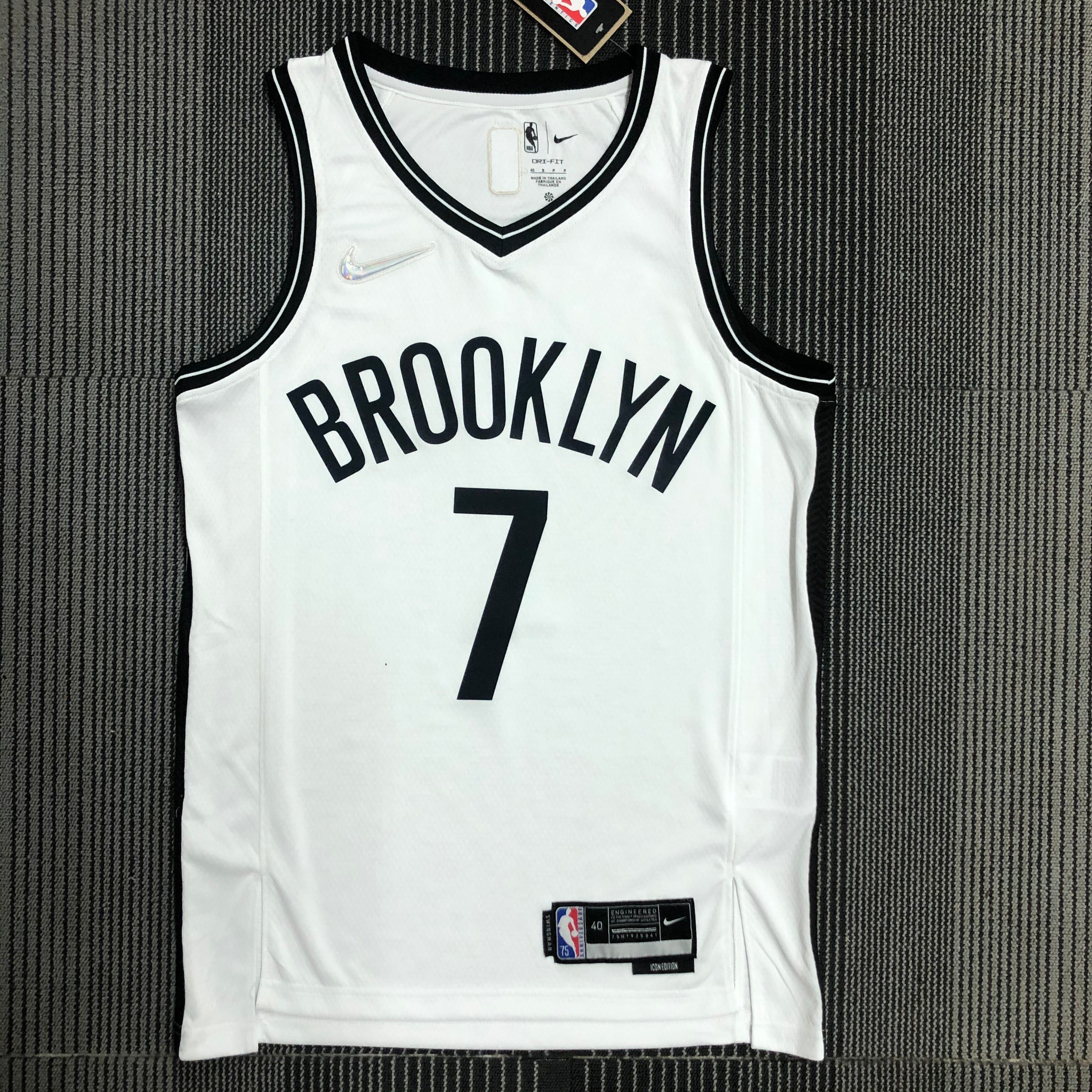 Brooklyn Nets 75th Anniversary #7 Kevin Durant