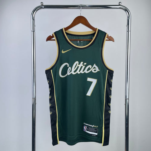 Boston Celtics City Edition #7 Jaylen Brown (2022-23)