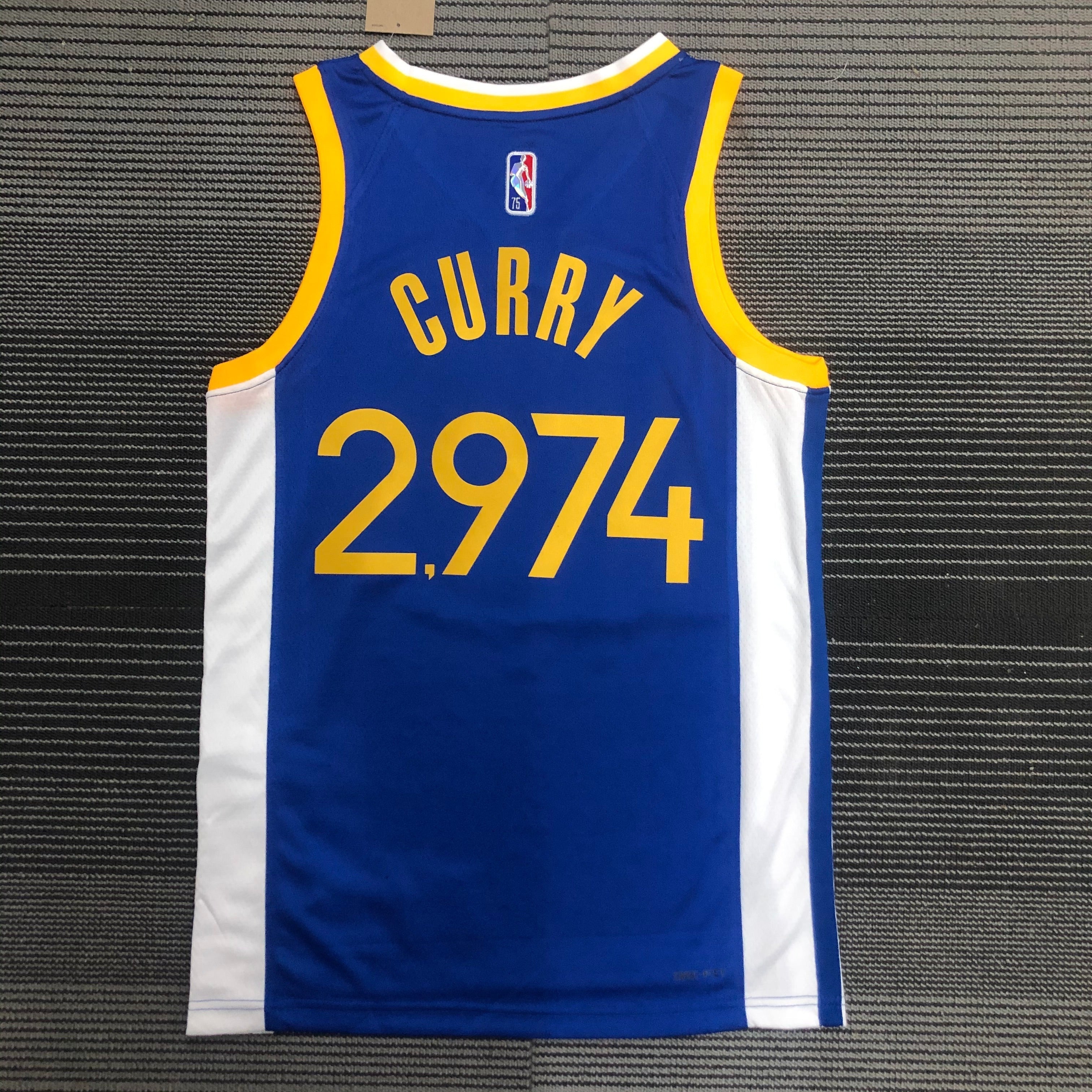 Golden State Warriors 75th Anniversary Stephen Curry