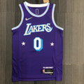 Los Angeles Lakers City Edition #0 Russell Westbrook