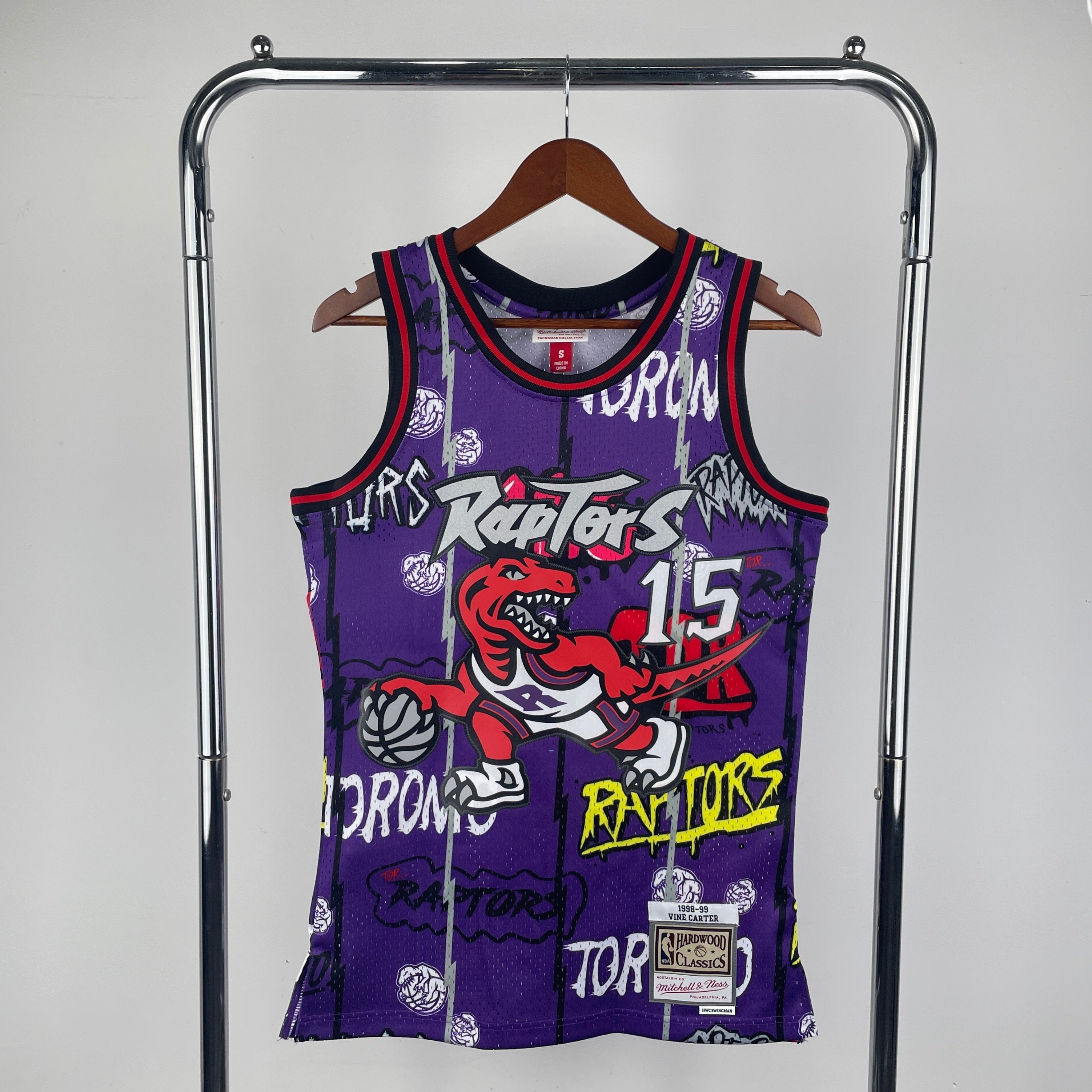 Toronto Raptors Retro #15 Vince Carter