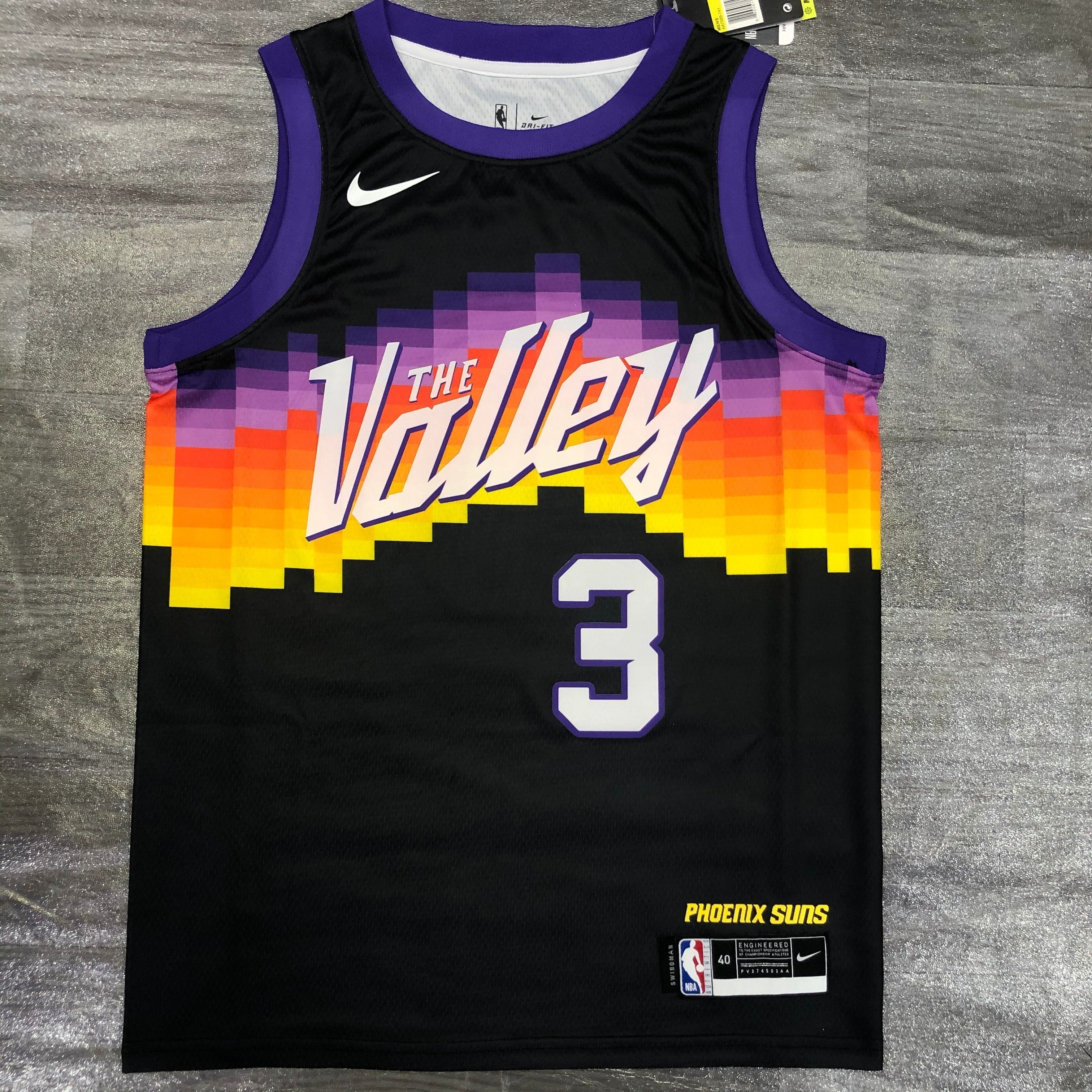 Phoenix Suns City Edition #3 Chris Paul (2020-21)