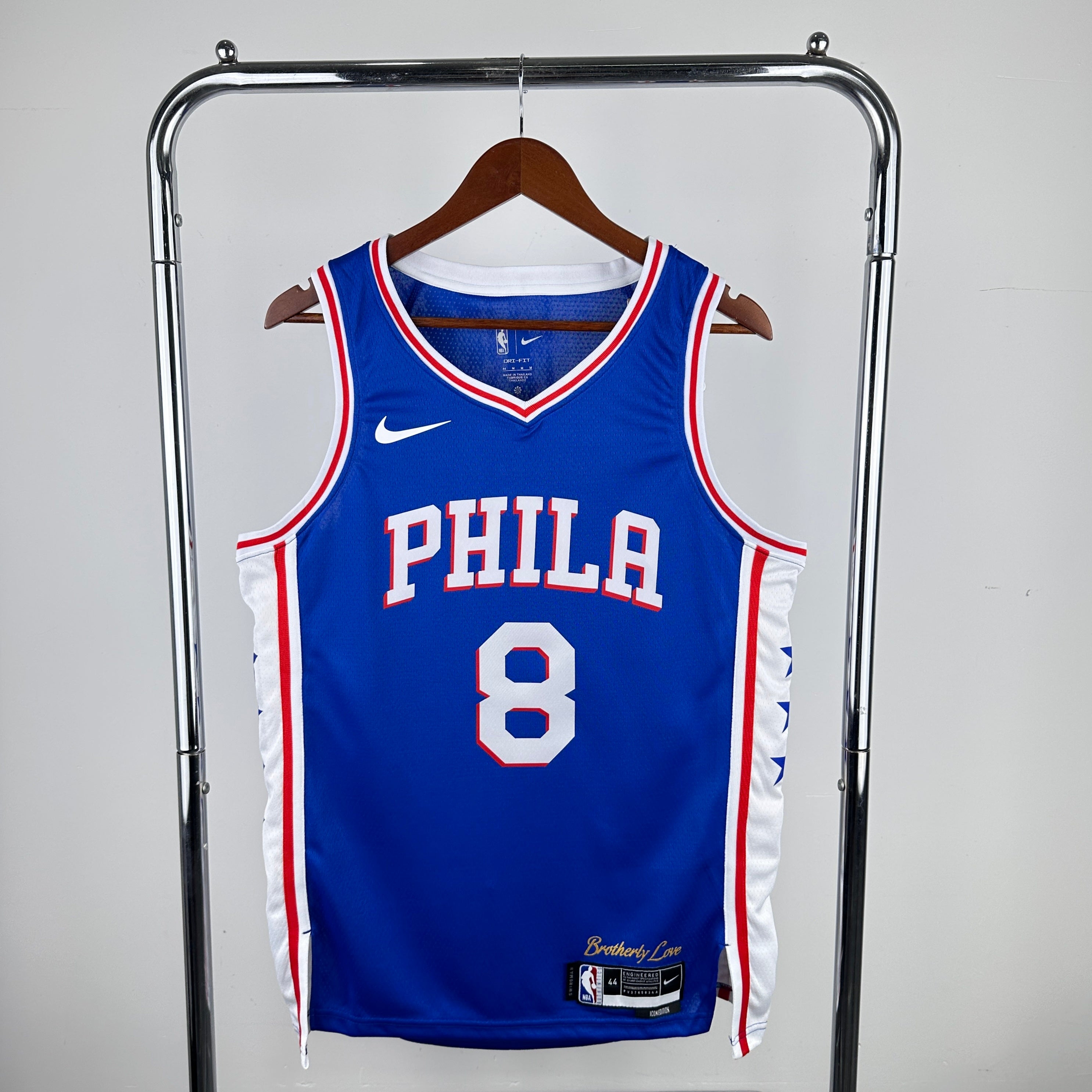 Philadelphia 76ers Away #8 Paul George (2022-23)