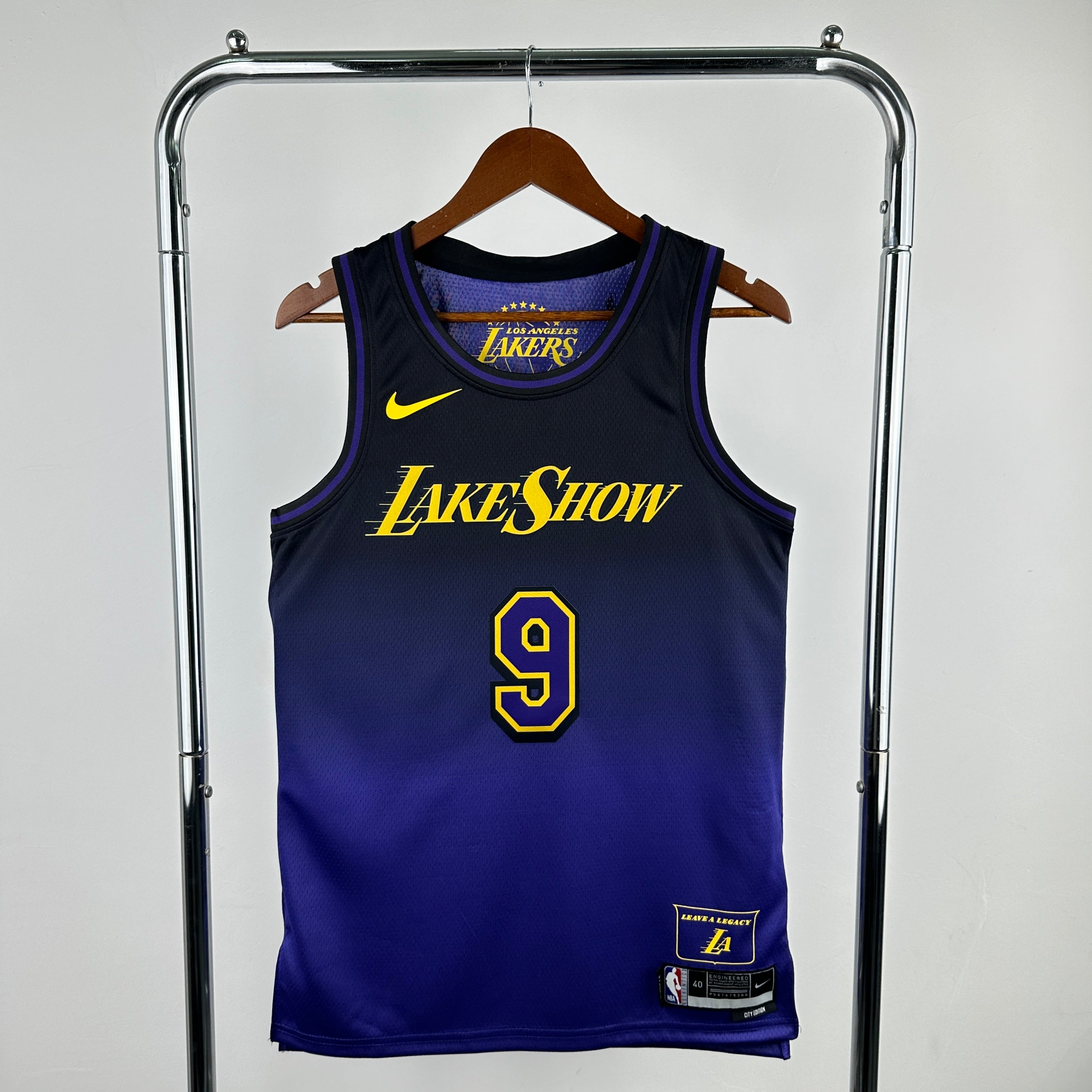Los Angeles Lakers City Edition #9 Bronny James (2024-25)