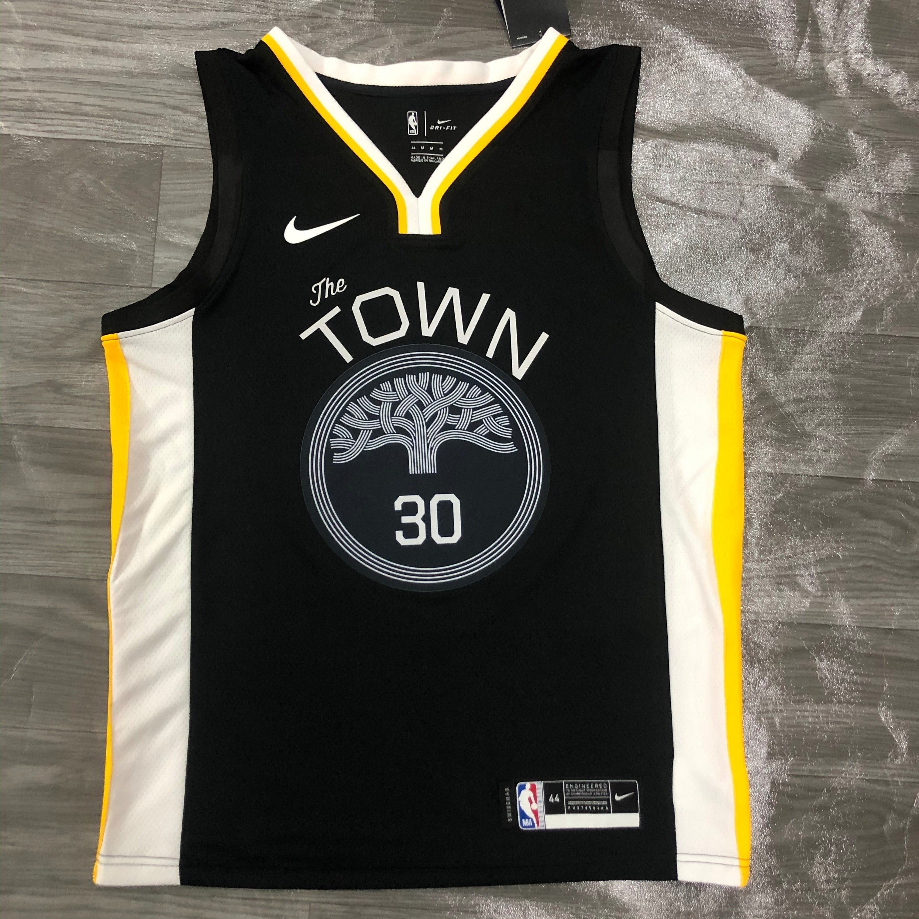 Golden State Warriors City Edition #30 Stephen Curry