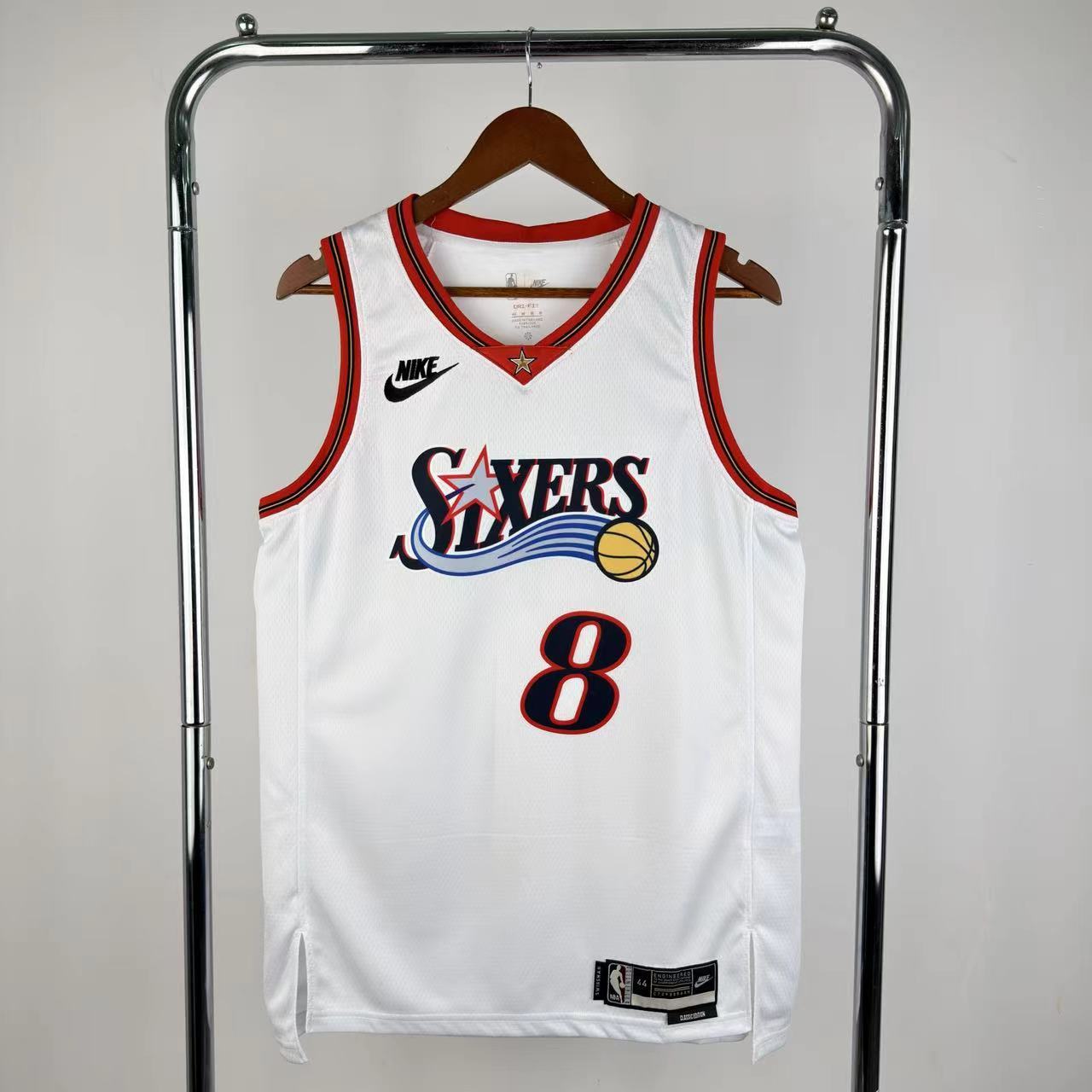 Philadelphia 76ers Retro #8 Paul George (2025-26)