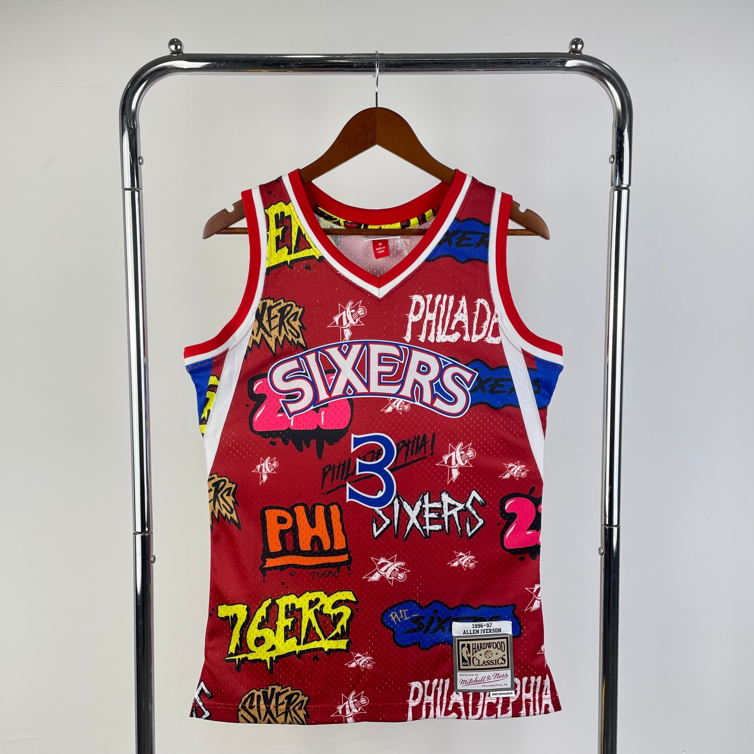 Philadelphia 76ers Retro #3 Allen Iverson