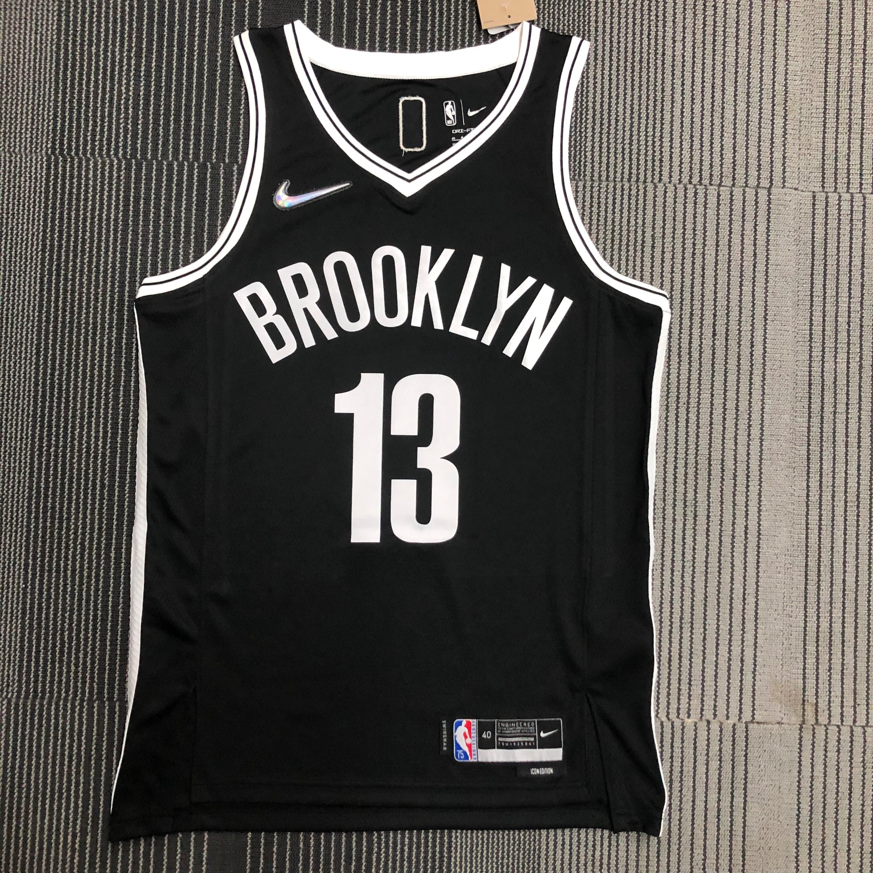 Brooklyn Nets 75th Anniversary #13 James Harden
