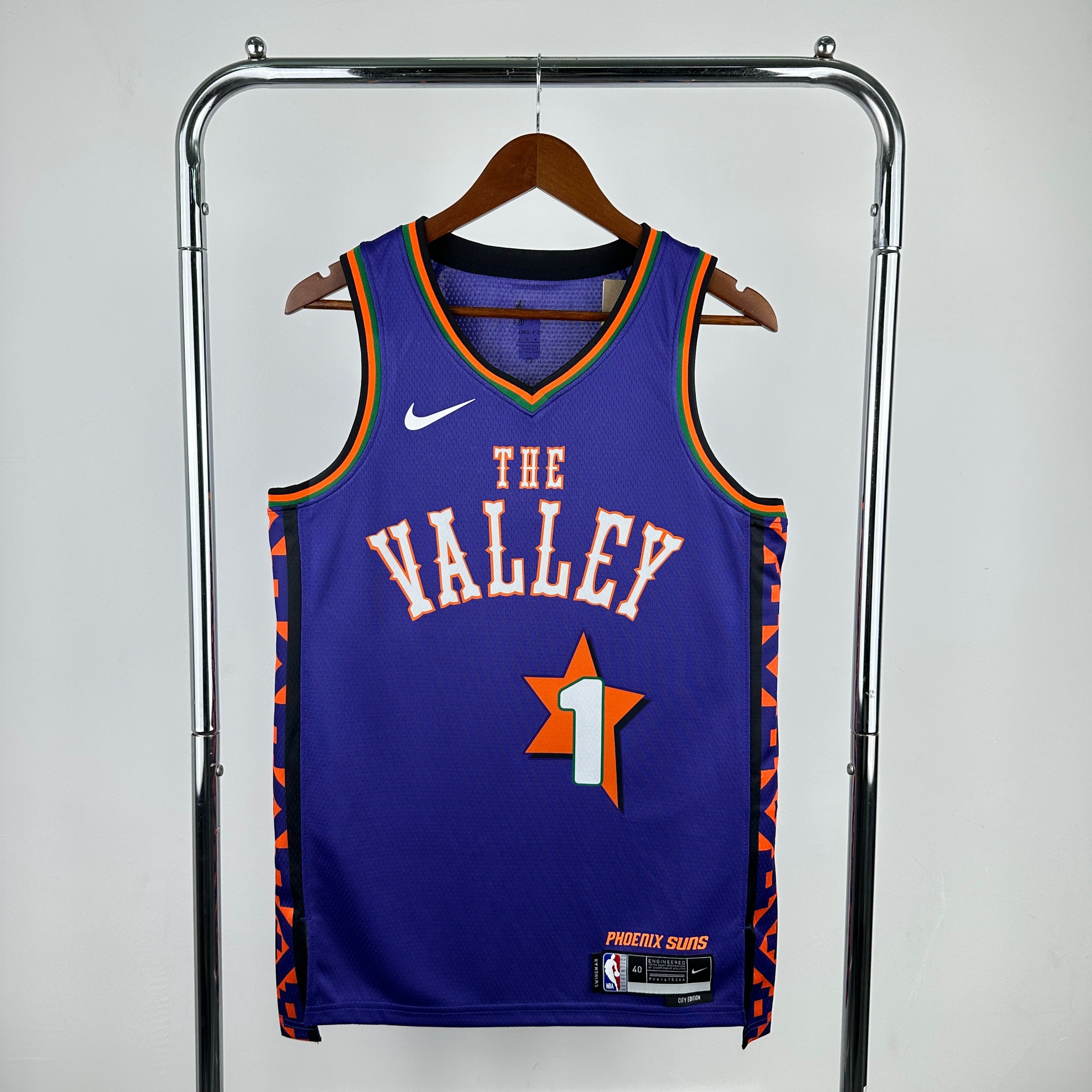 Phoenix Suns City Edition #1 Devin Booker (2024-25)