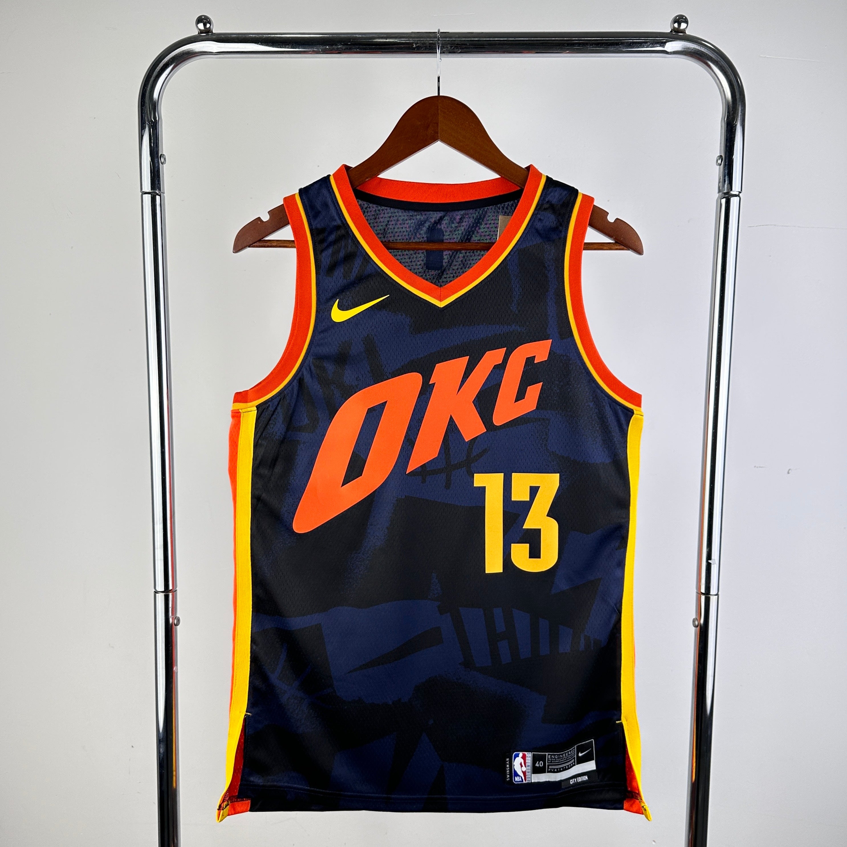 Oklahoma City Thunder City Edition #13 Paul George (2023-24)