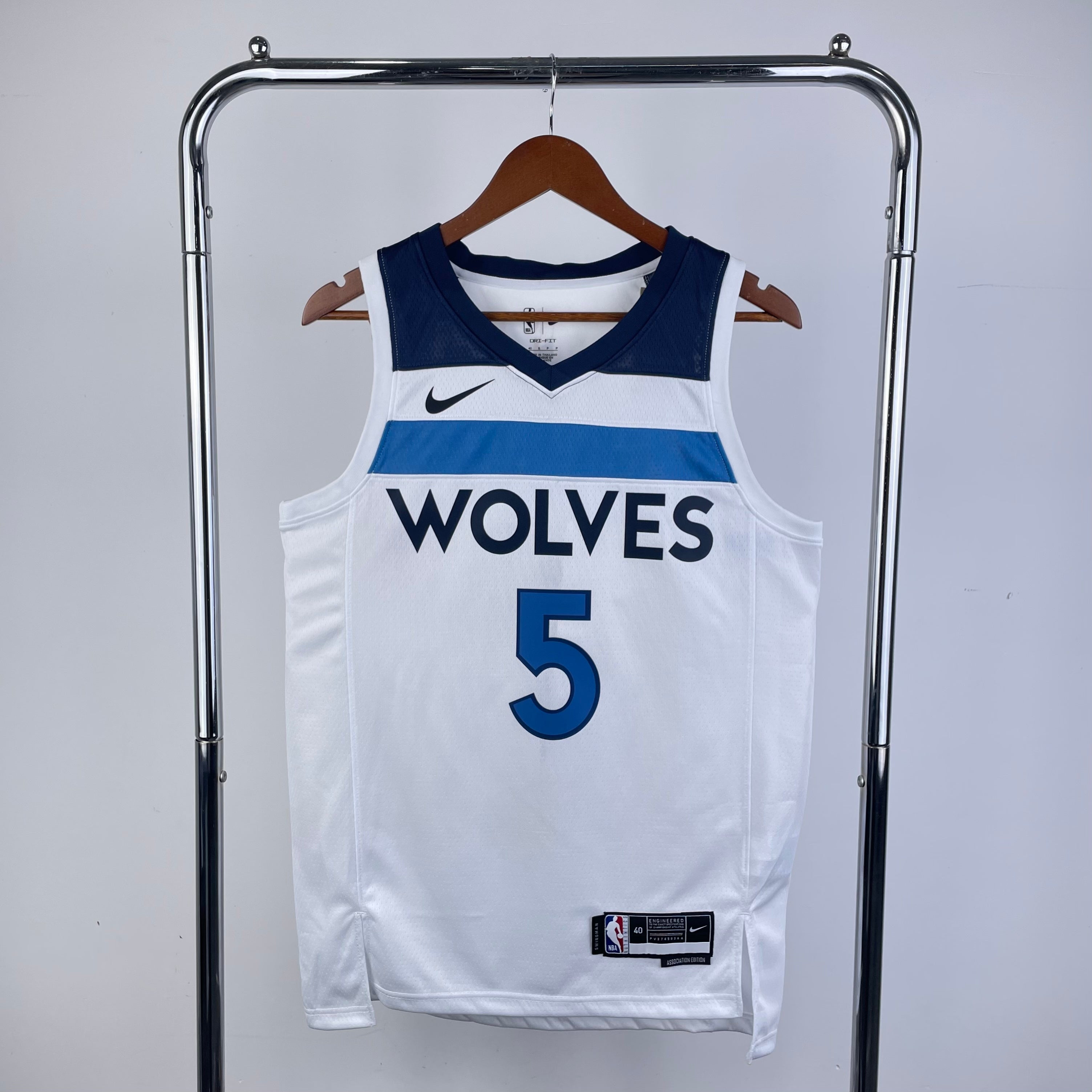 Minnesota Timberwolves Home #5 Anthony Edwards (2022-23)