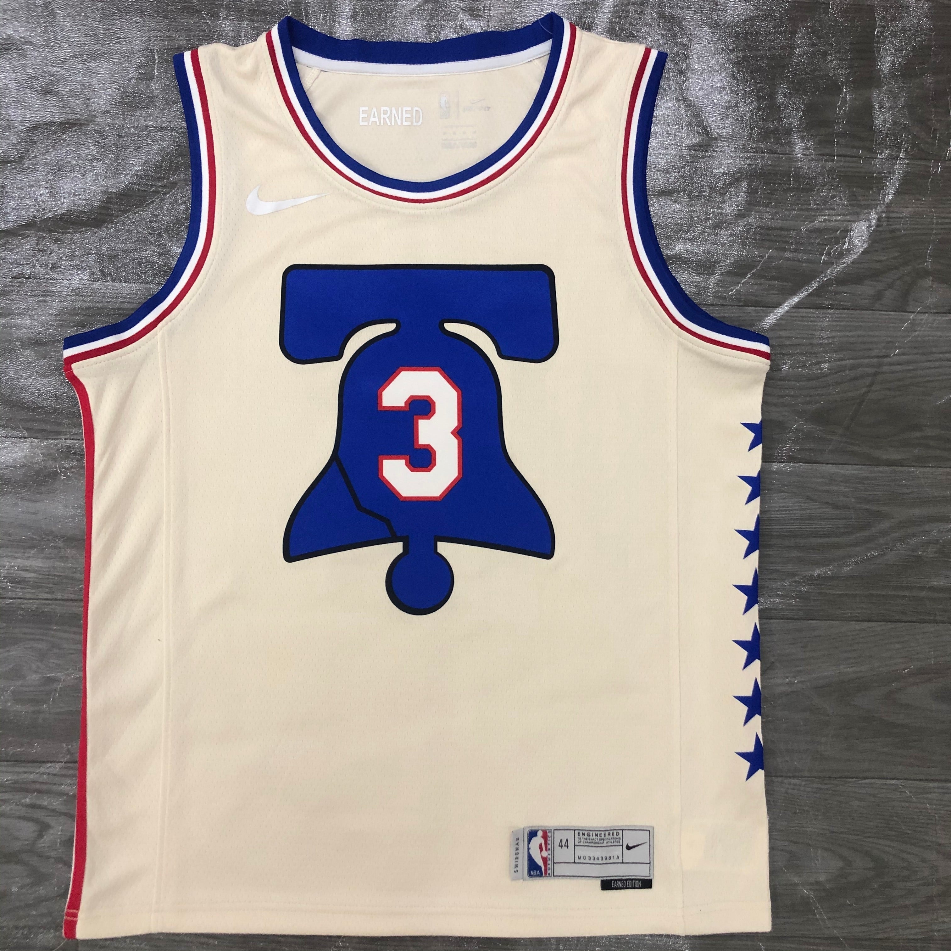 Philadelphia 76ers #3 Allen Iverson (2020-21)