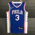 Philadelphia 76ers 75th Anniversary #3 Allen Iverson