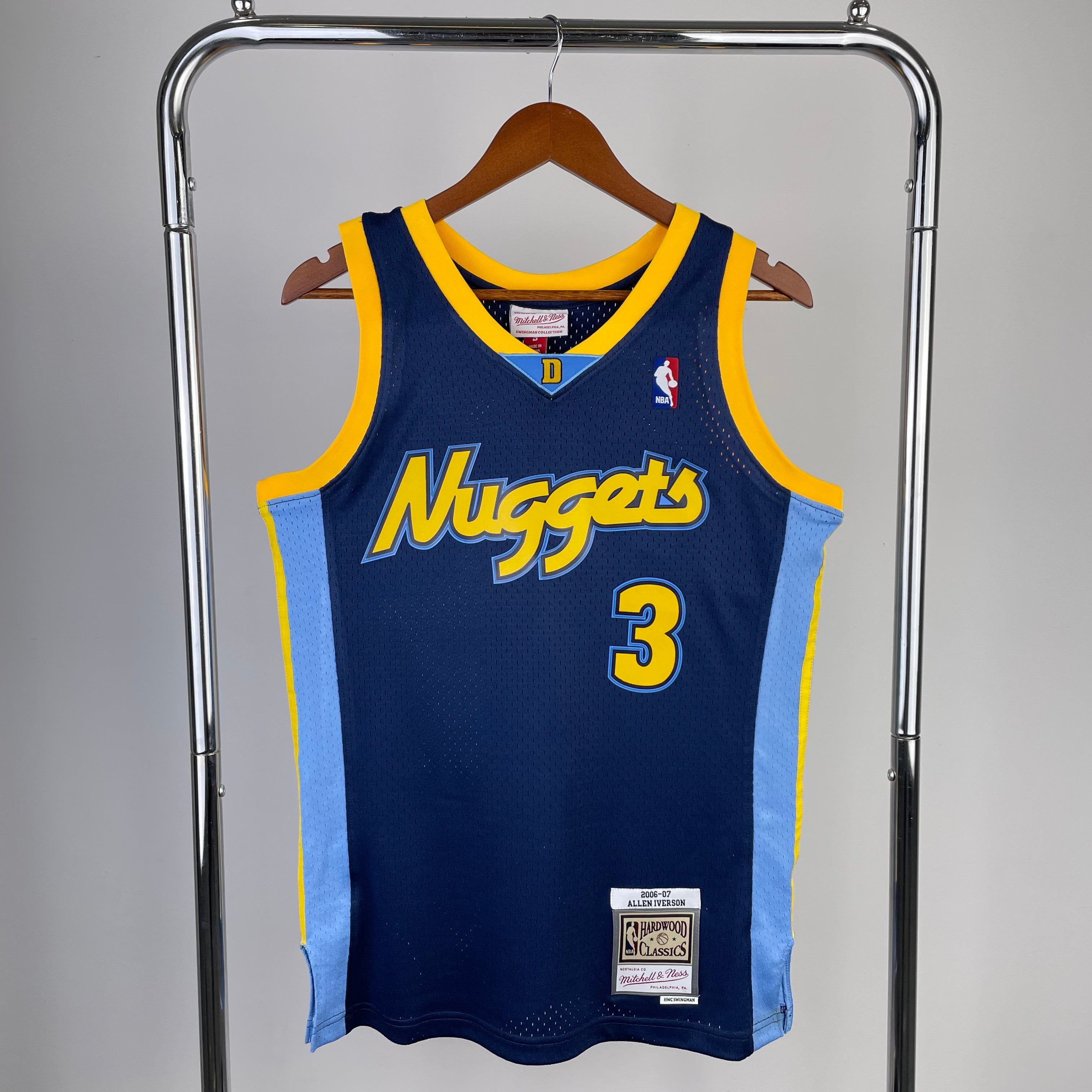 Denver Nuggets Retro #3 Allen Iverson