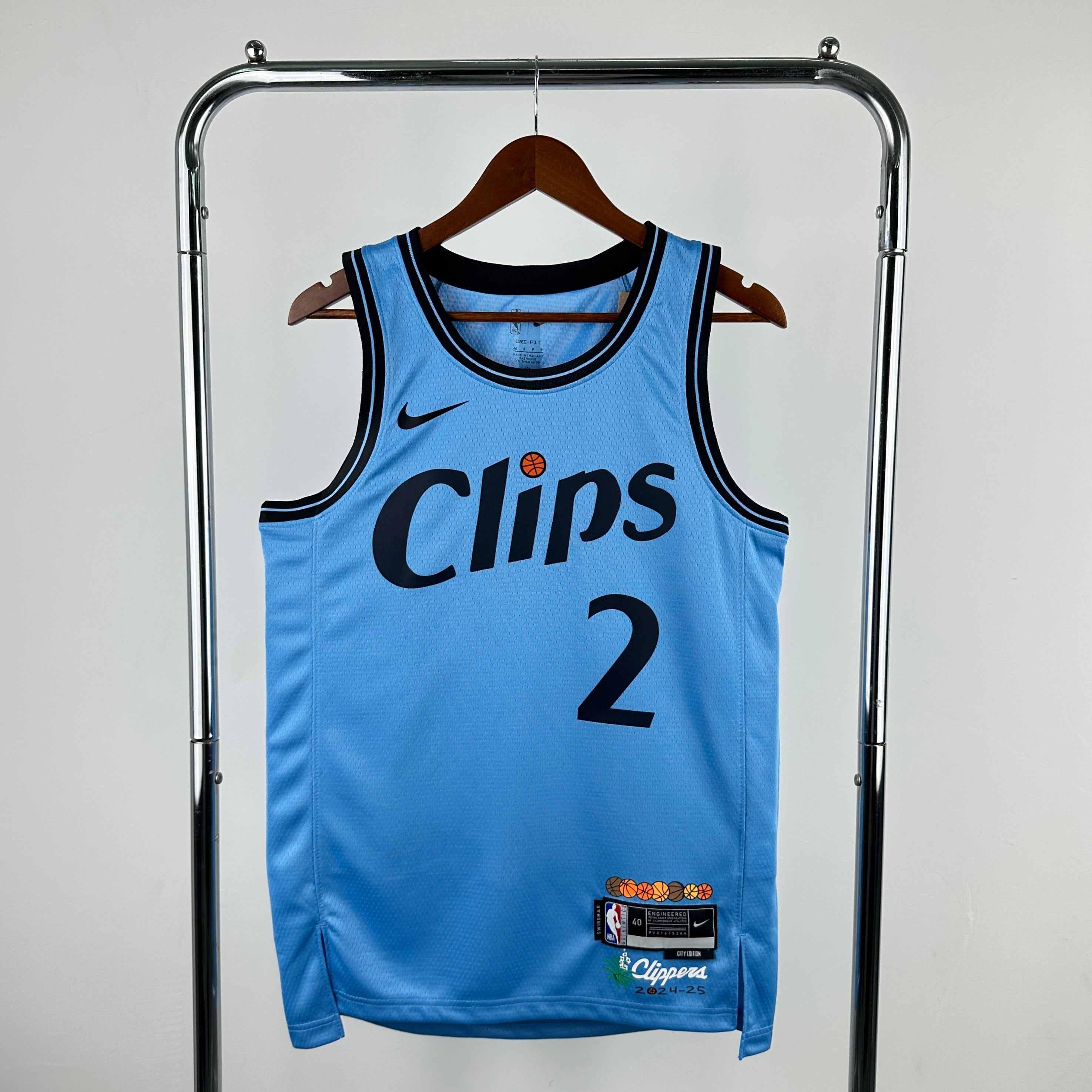Los Angeles Clippers City Edition #2 Kawhi Leonard (2024-25)