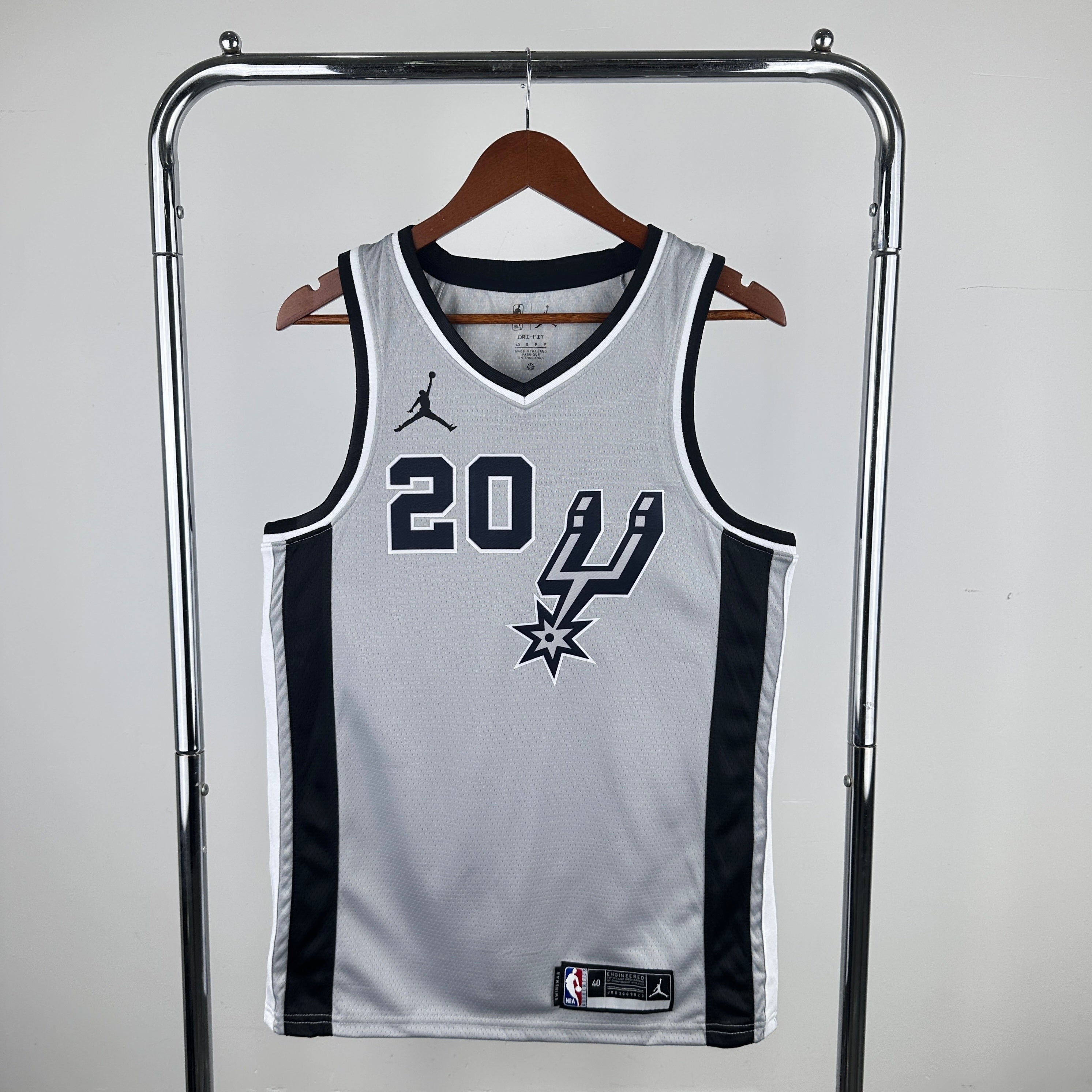 San Antonio Spurs Jordan Brand #20 Manu Ginobili (2020-21)