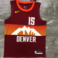 Denver Nuggets City Edition #15 Nikola Jokic (2020-21)