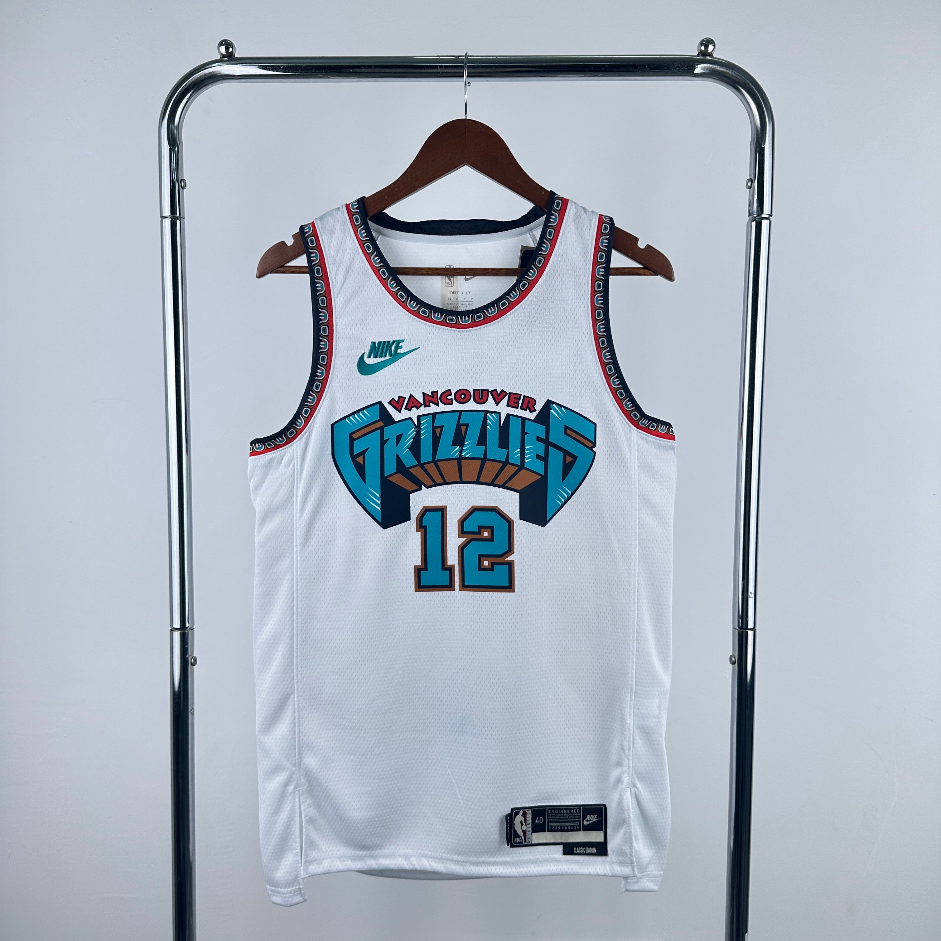 Memphis Grizzlies Retro #12 Ja Morant (2024-25)