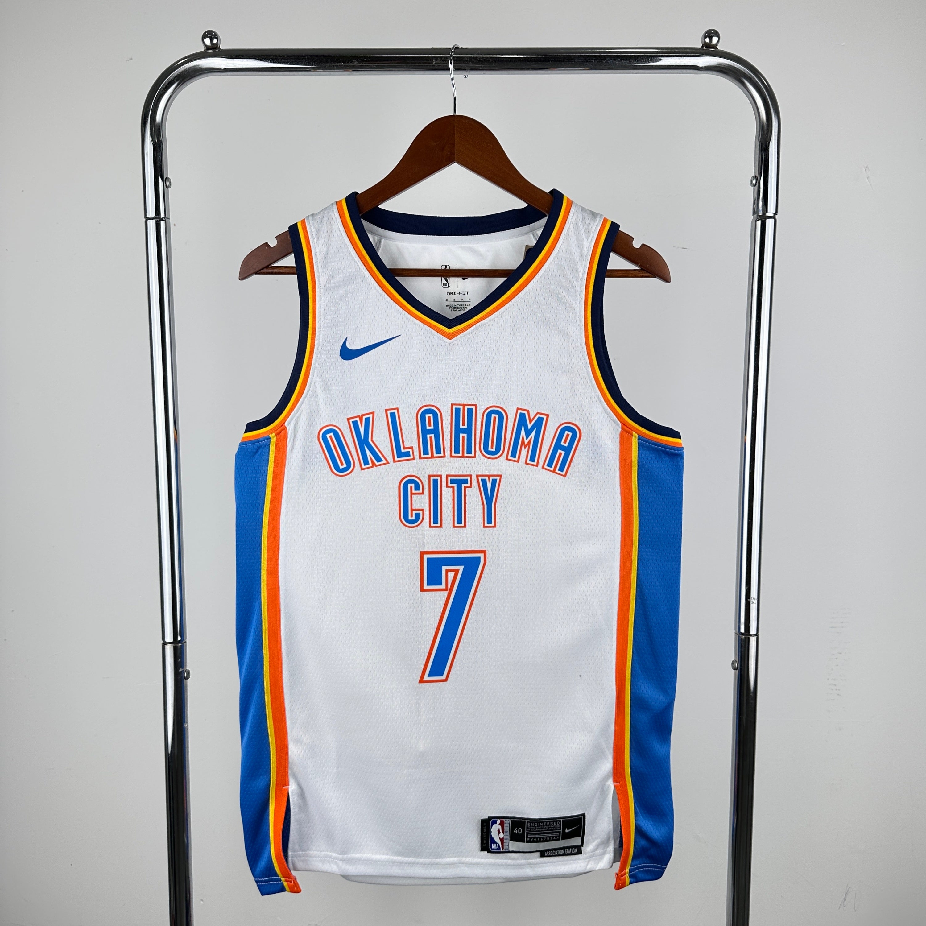 Oklahoma City Thunder #7 Chet Holmgren (2022-23)