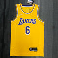 Los Angeles Lakers 75th Anniversary #6 LeBron James