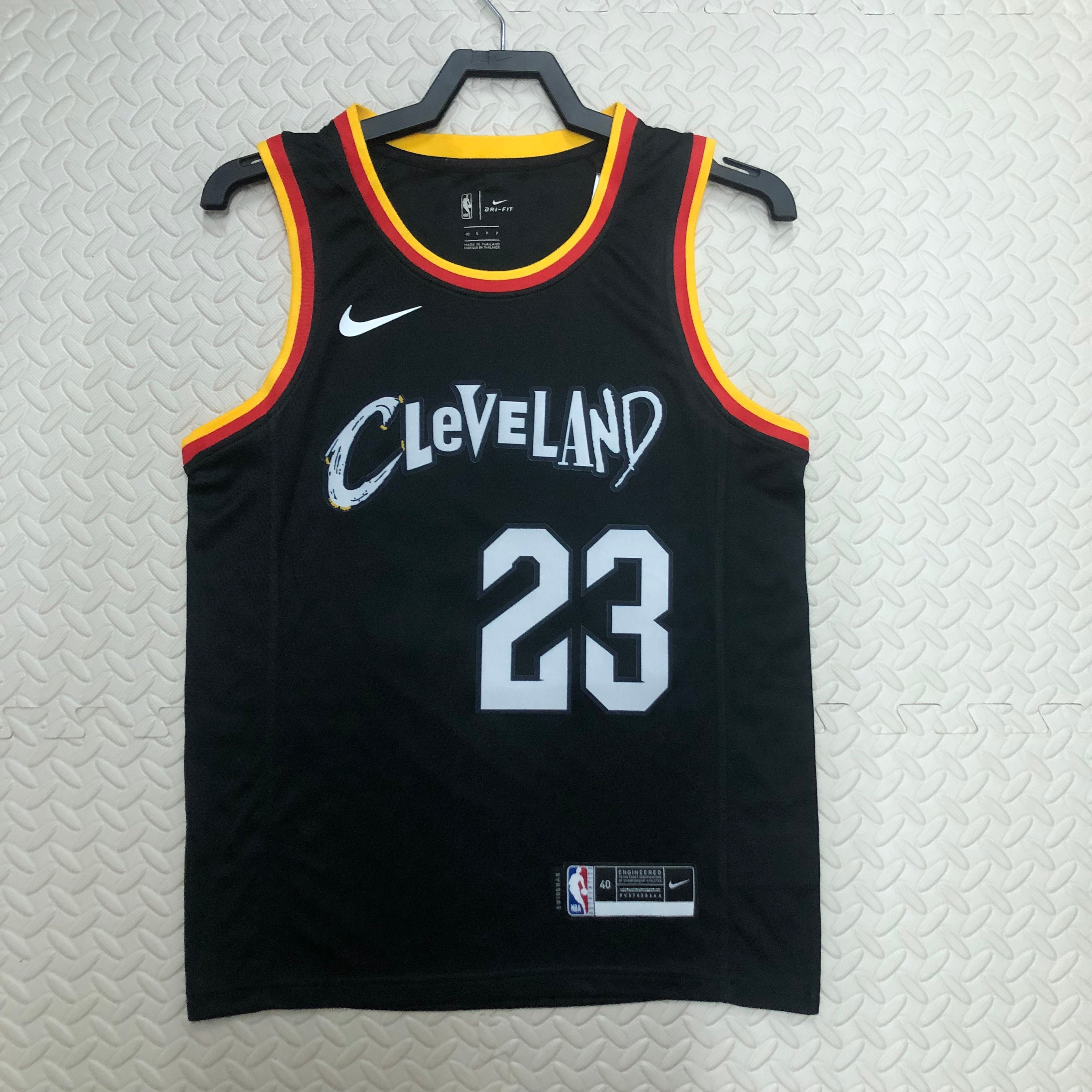 Cleveland Cavaliers City Edition #23 LeBron James (2020-21)