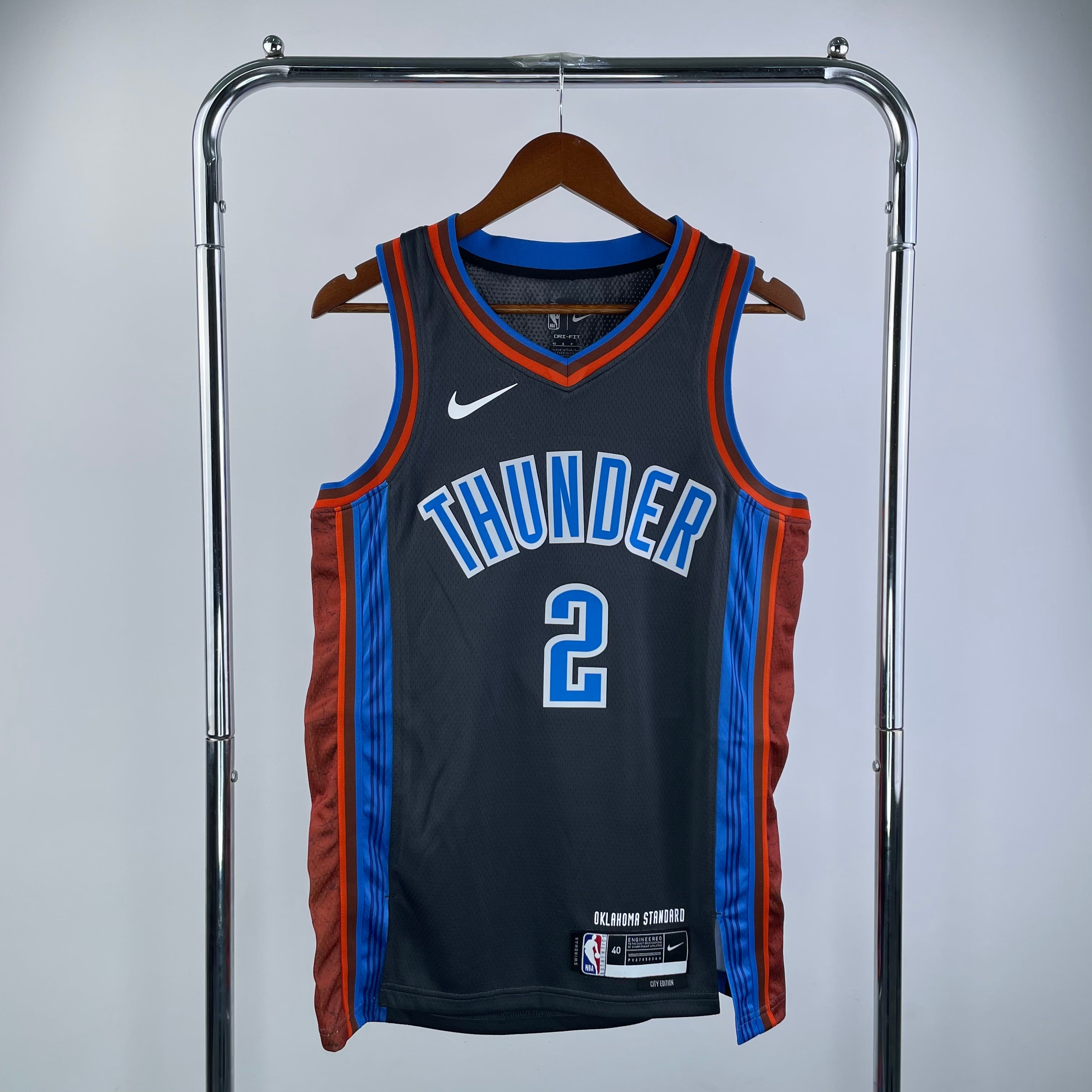 Oklahoma City Thunder City Edition #2 Shai Gilgeous-Alexander (2022-23)