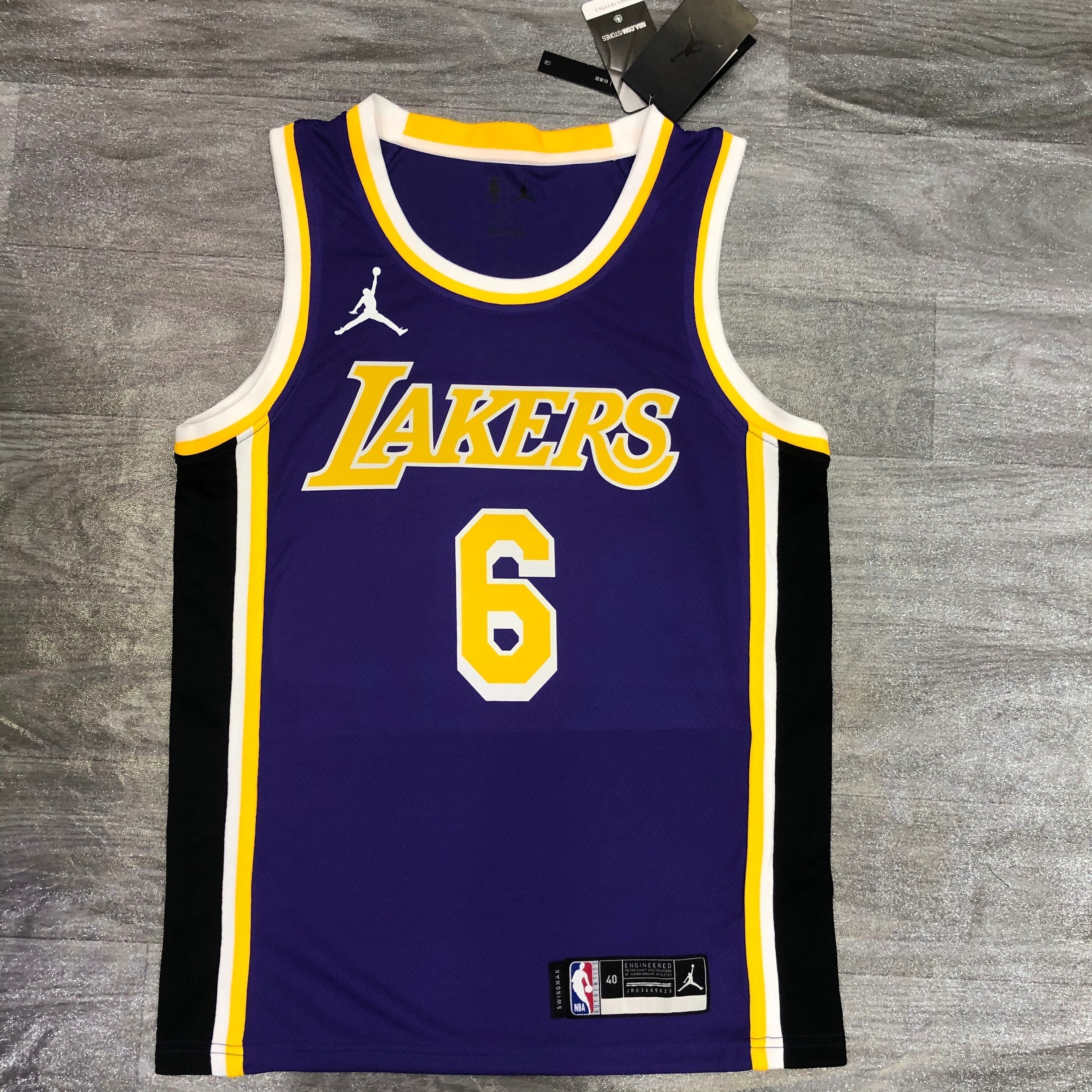 Los Angeles Lakers Jordan Brand #6 LeBron James
