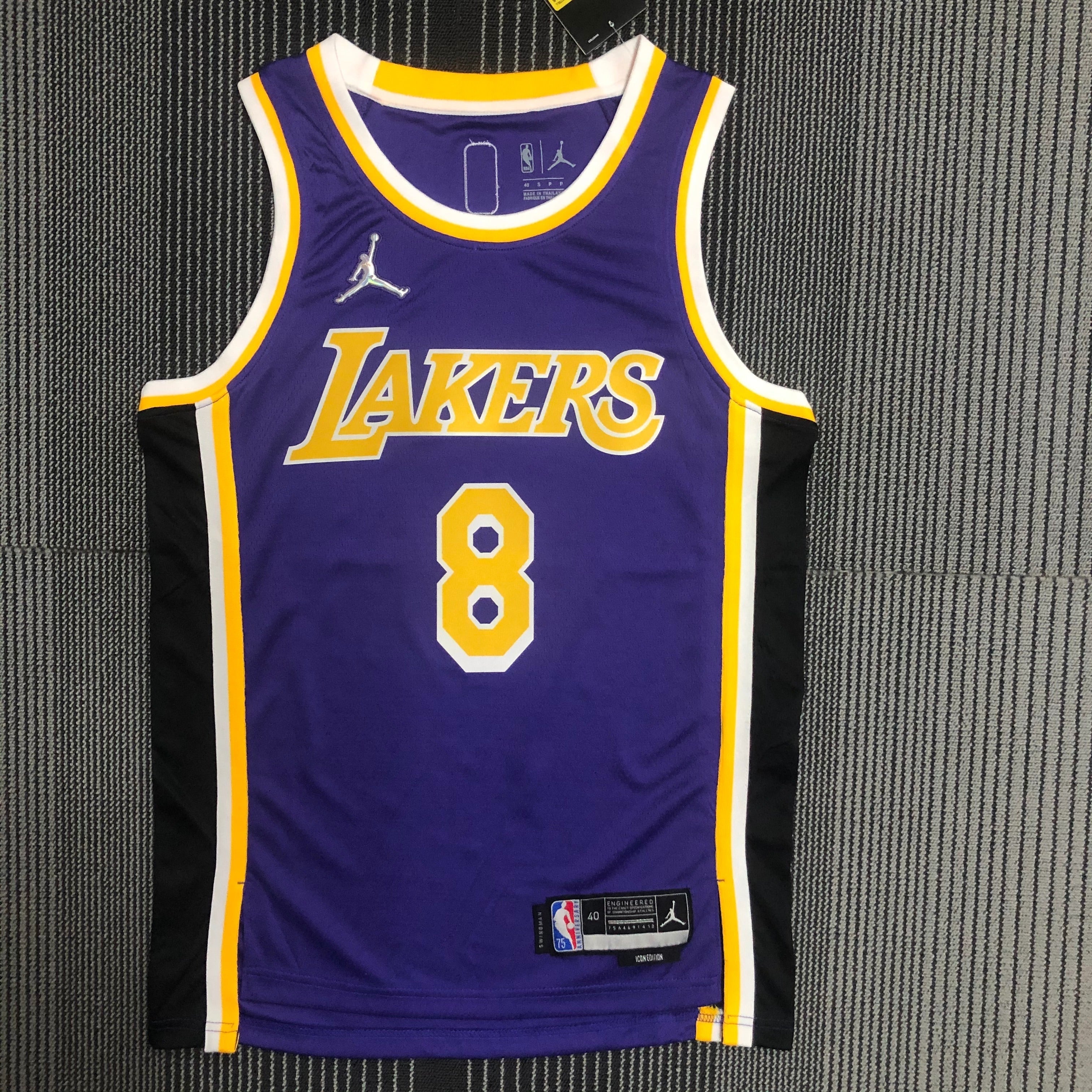 Los Angeles Lakers 75th Anniversary #8 Kobe Bryant