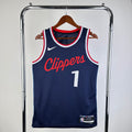 Los Angeles Clippers Away #1 James Harden (2024-25)