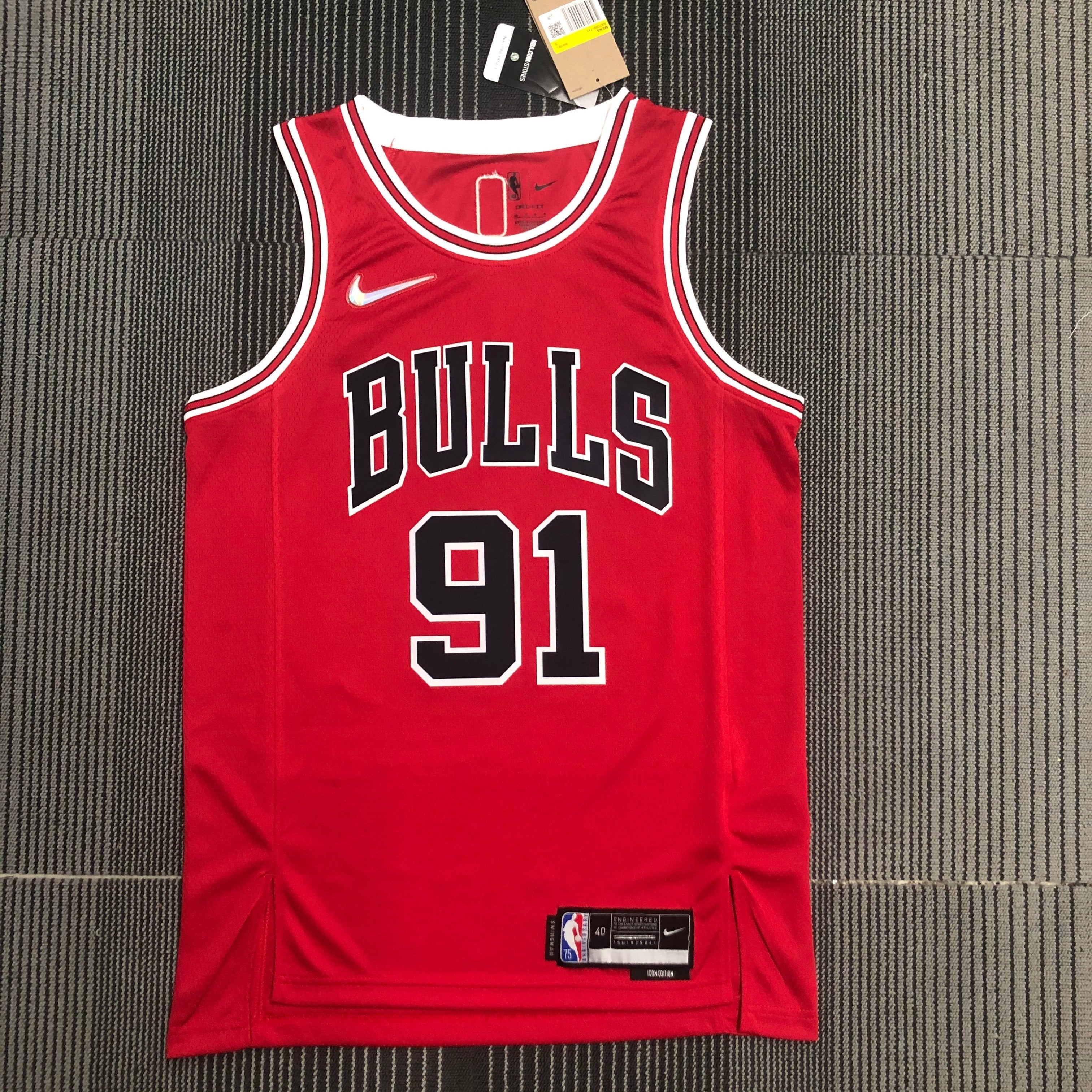 Chicago Bulls 75th Anniversary #91 Dennis Rodman