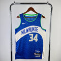 Milwaukee Bucks City Edition #34 Giannis Antetokounmpo (2023-24)