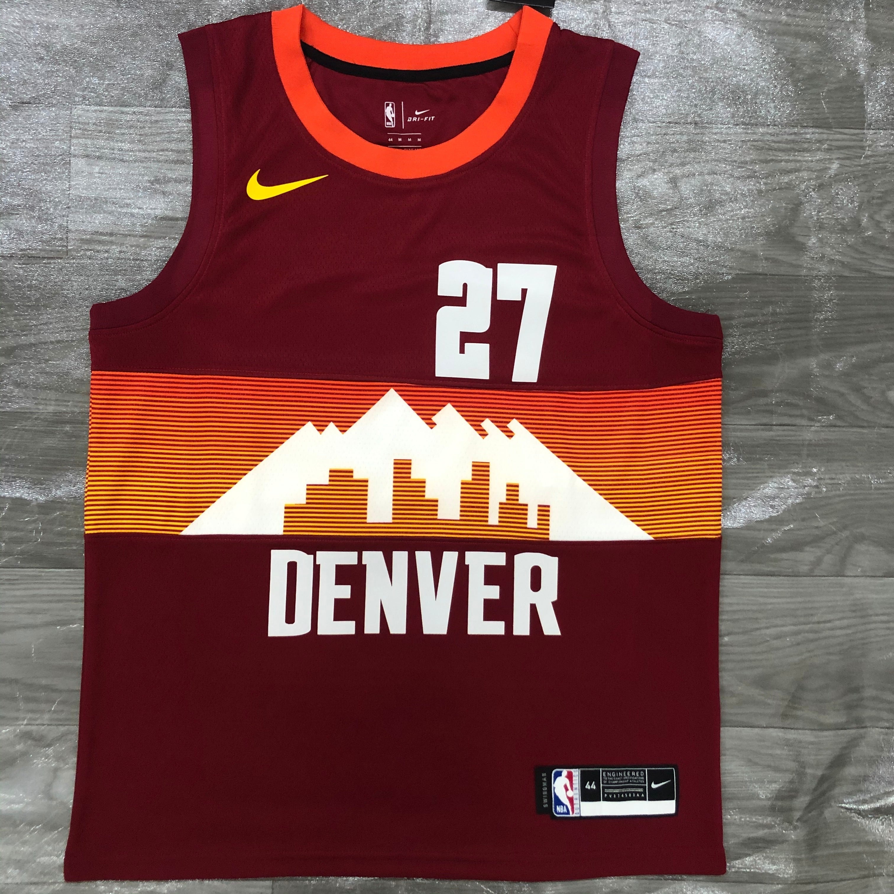 Denver Nuggets City Edition #27 Jamal Murray (2020-21)