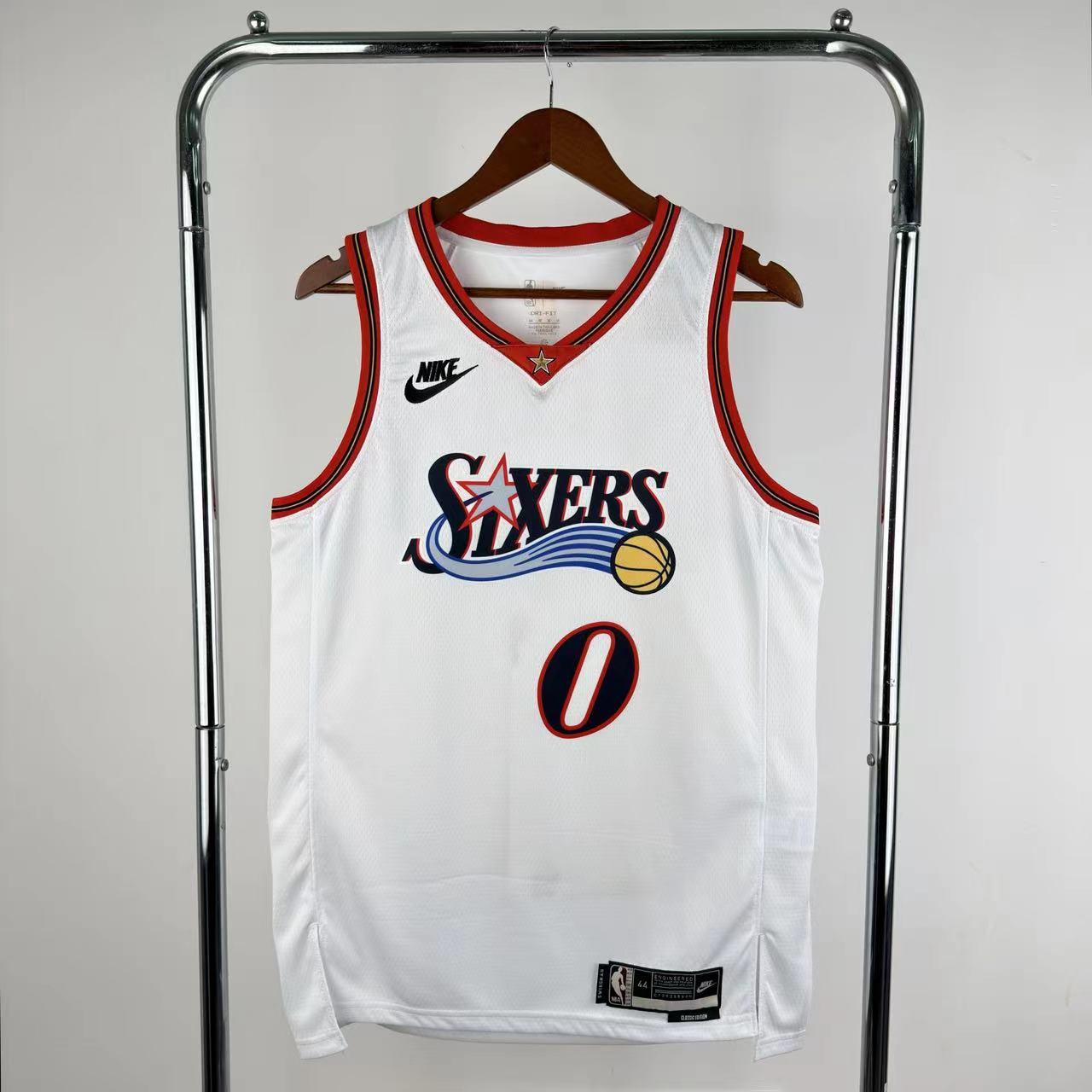 Philadelphia 76ers Retro #0 Tyrese Maxey (2025-26)