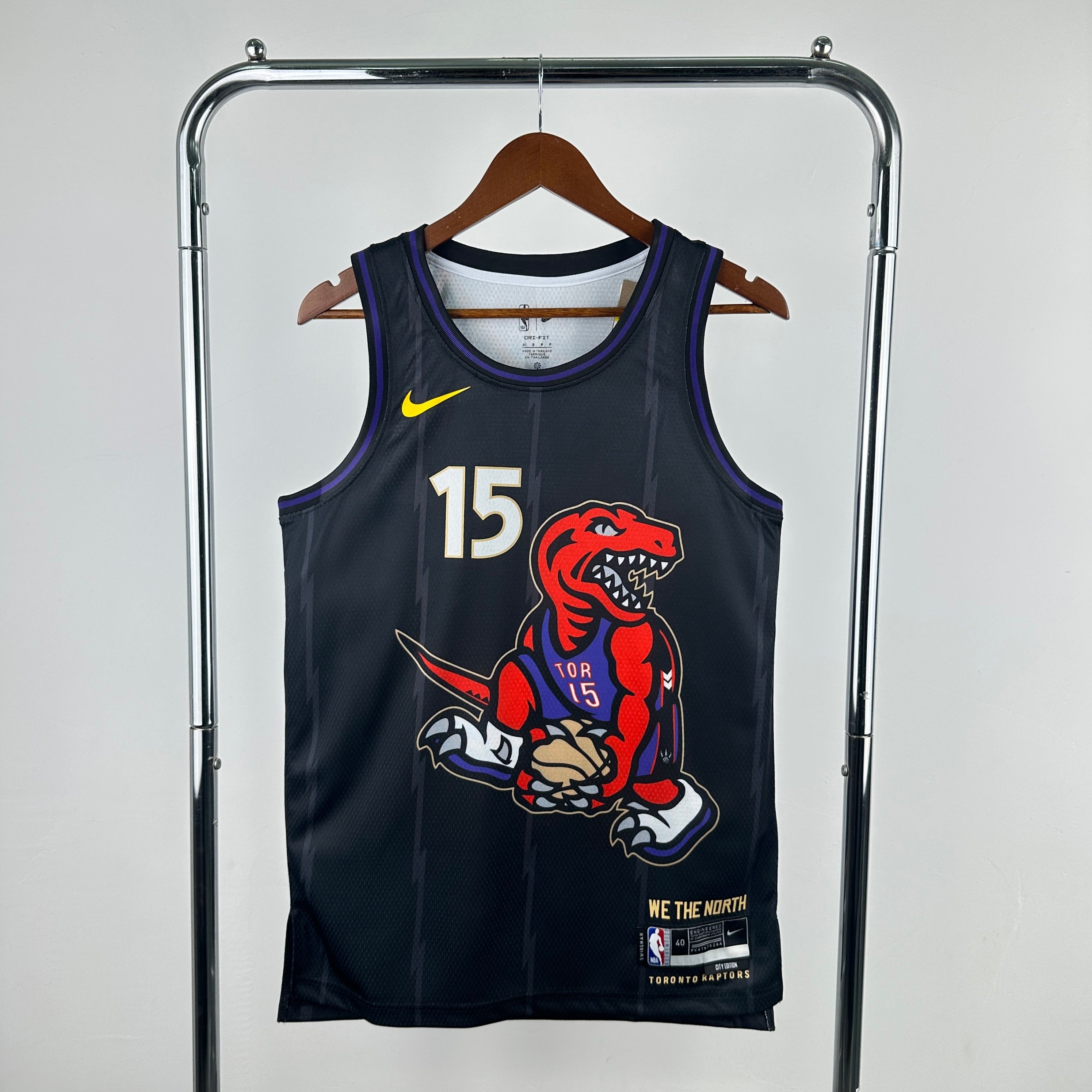 Toronto Raptors City Edition #15 Vince Carter (2024-25)