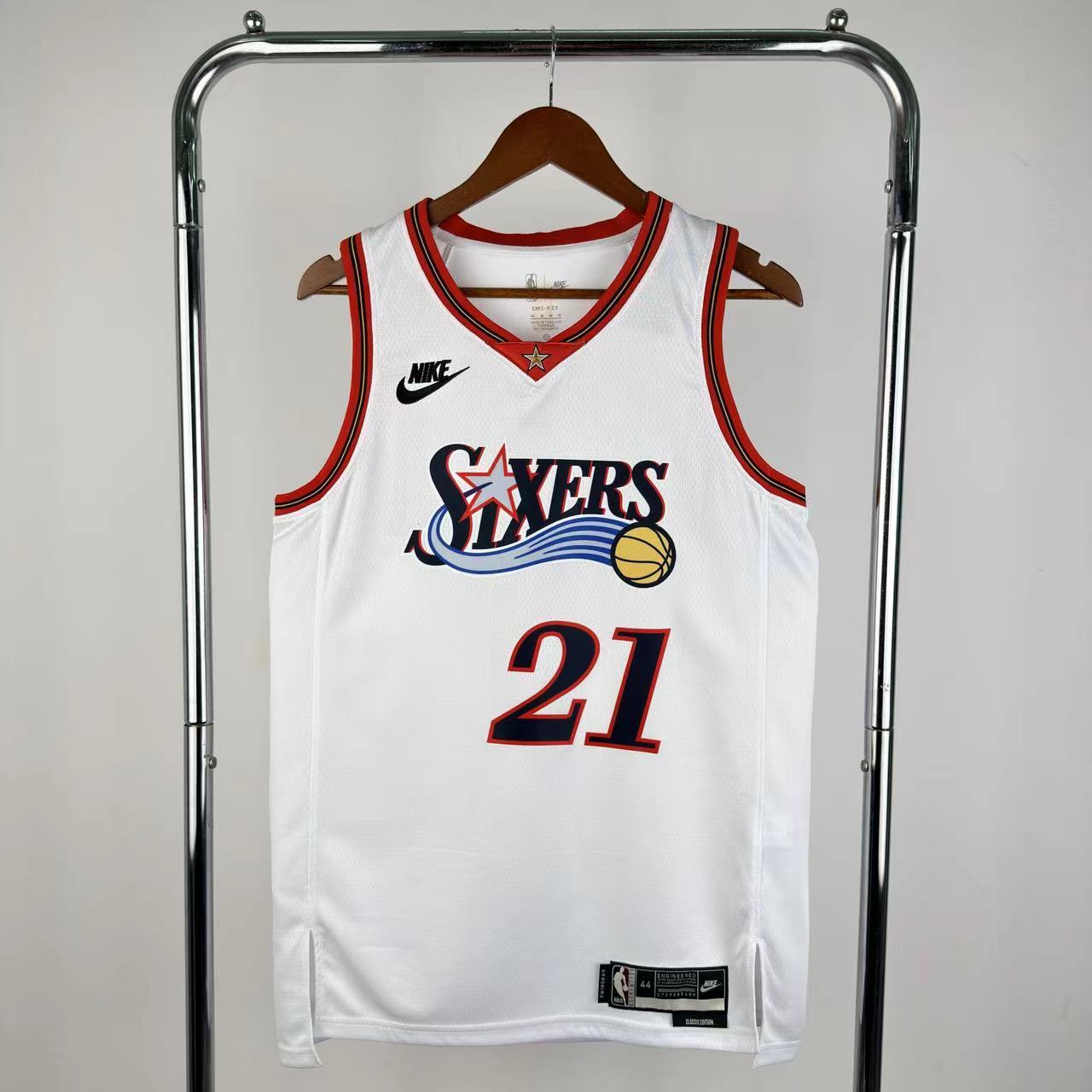 Philadelphia 76ers Retro #21 Joel Embiid (2025-26)