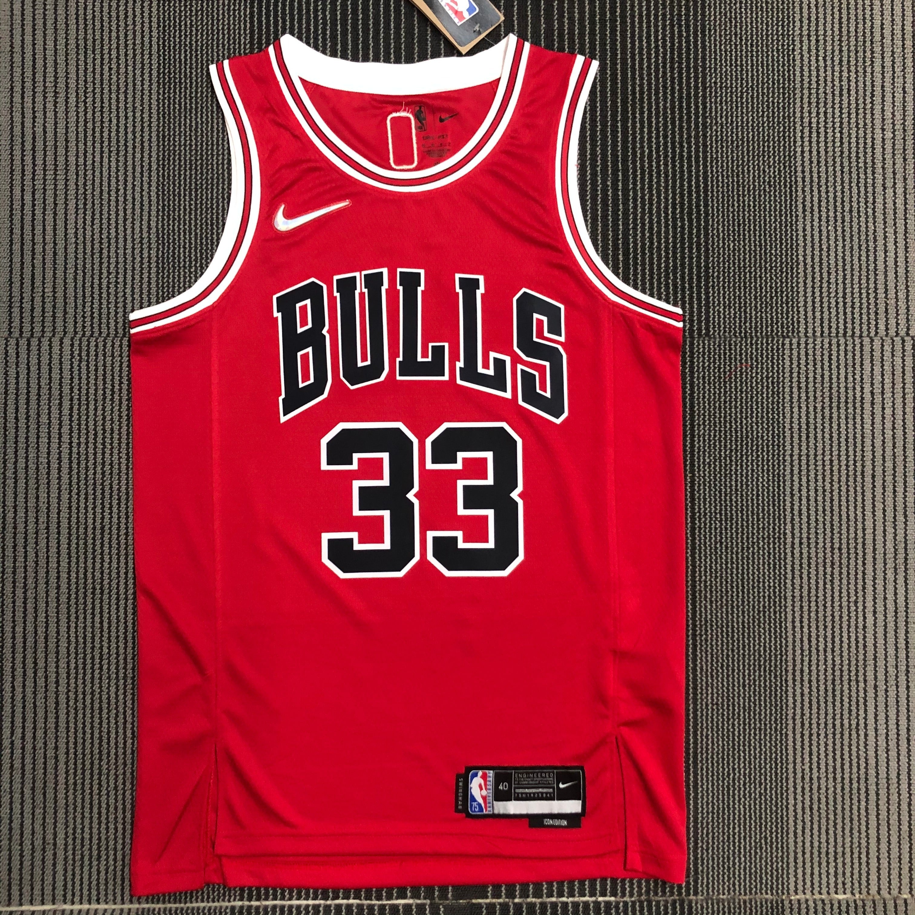 Chicago Bulls 75th Anniversary #33 Scottie Pippen