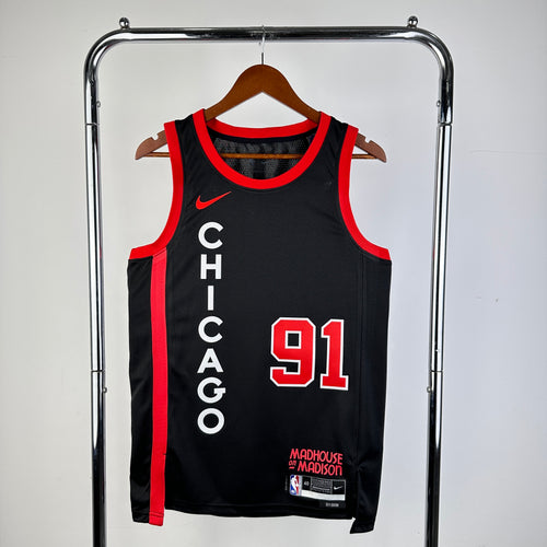 Chicago Bulls City Edition #91 Dennis Rodman (2023-24)