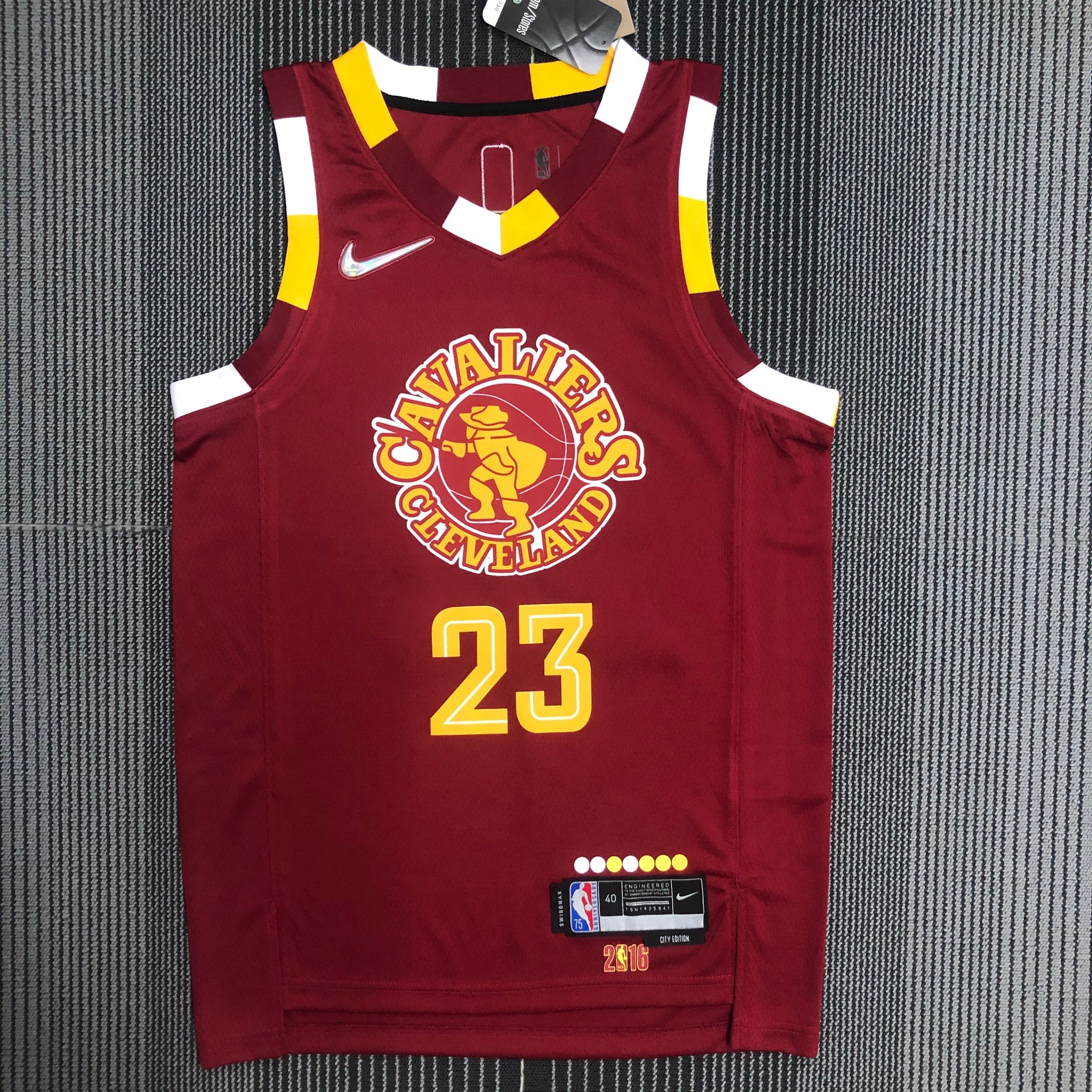 Cleveland Cavaliers City Edition #23 LeBron James