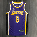 Los Angeles Lakers 75th Anniversary #6 LeBron James