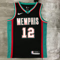Memphis Grizzlies Retro #12 Ja Morant (2020-21)