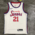 Philadelphia 76ers Retro #21 Joel Embiid (2020-21)