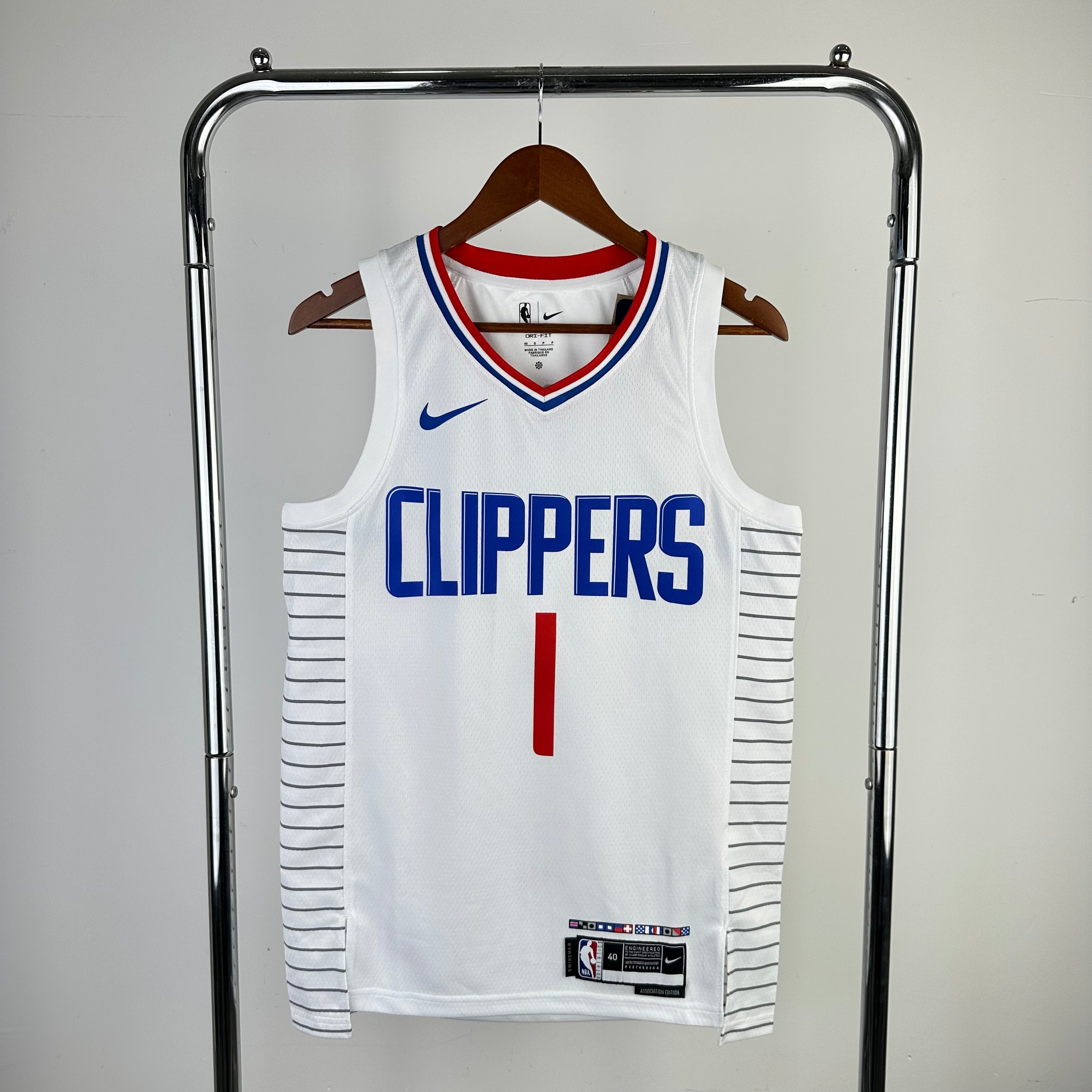 Los Angeles Clippers Home #1 James Harden (2022-23)
