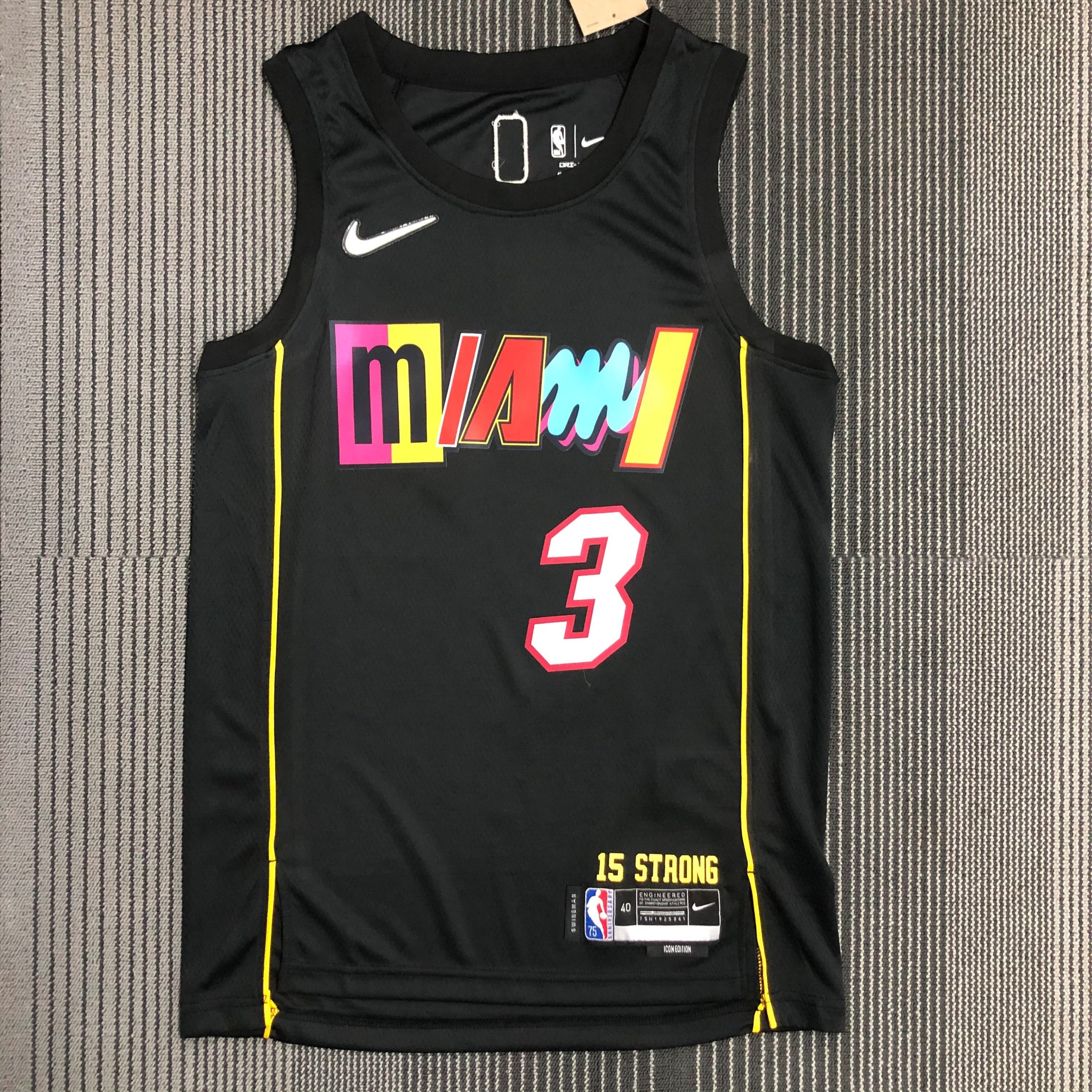 Miami Heat City Edition #3 Dwyane Wade