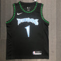 Minnesota Timberwolves Retro #1 Anthony Edwards
