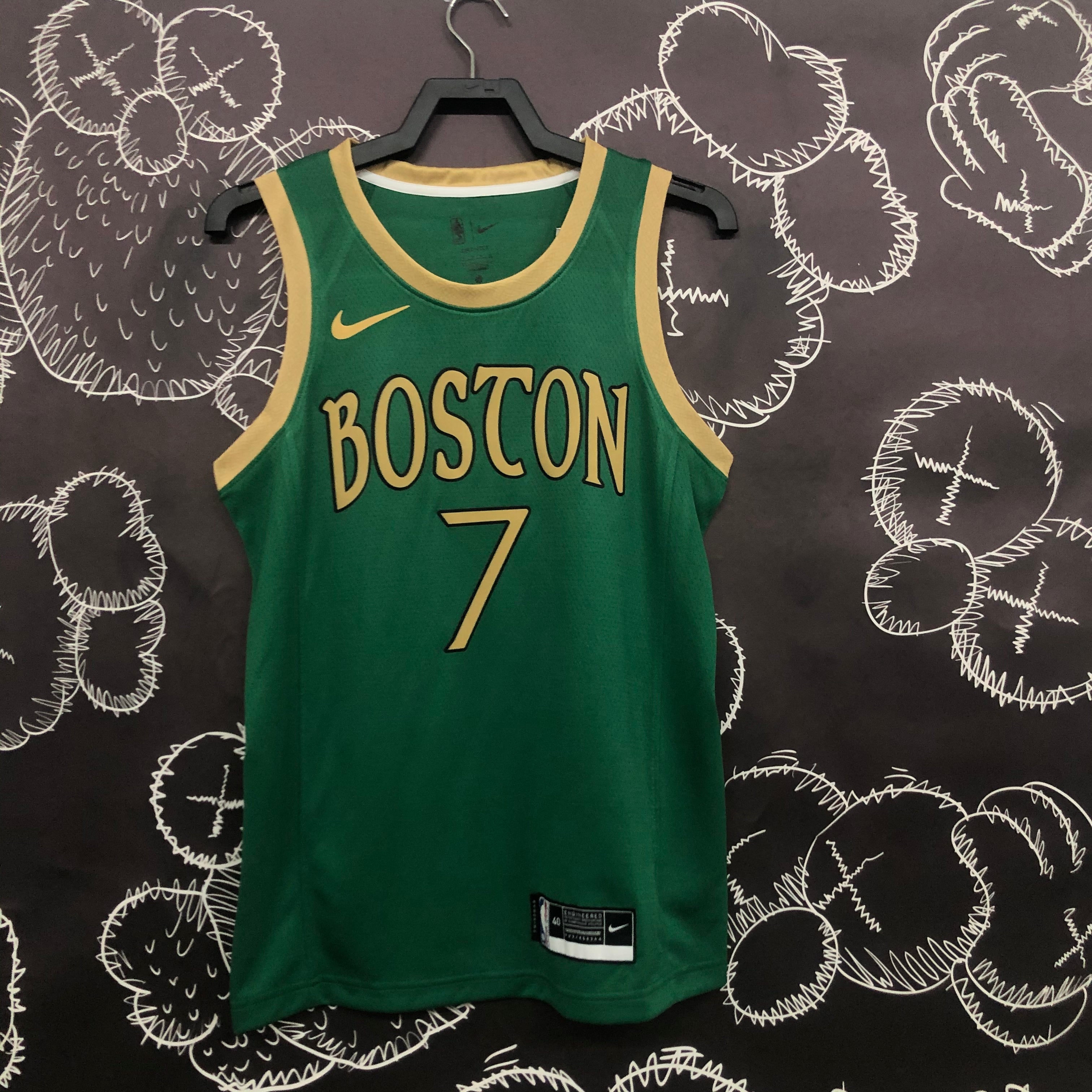 Boston Celtics City Edition #7 Jaylen Brown